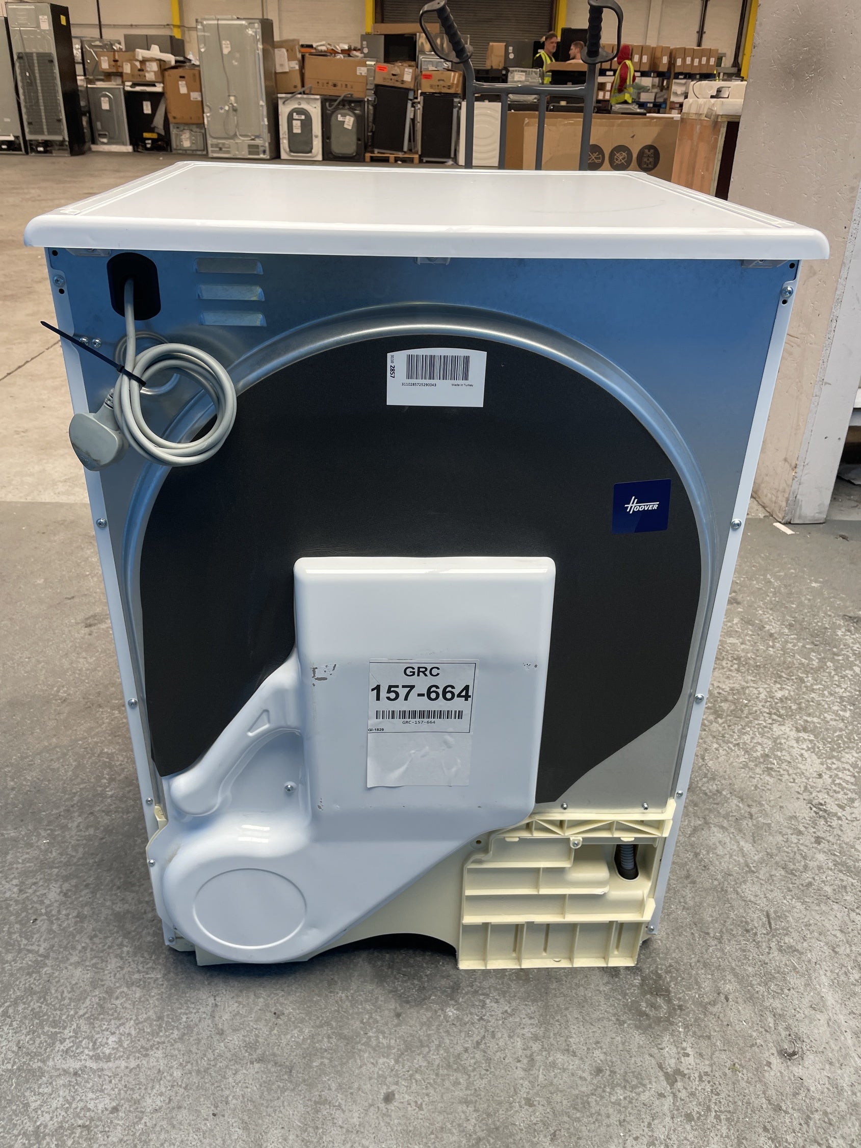#GRC-157-664 - Hoover HRE C9TE-80 9kg Condenser Tumble Dryer with Wi-Fi