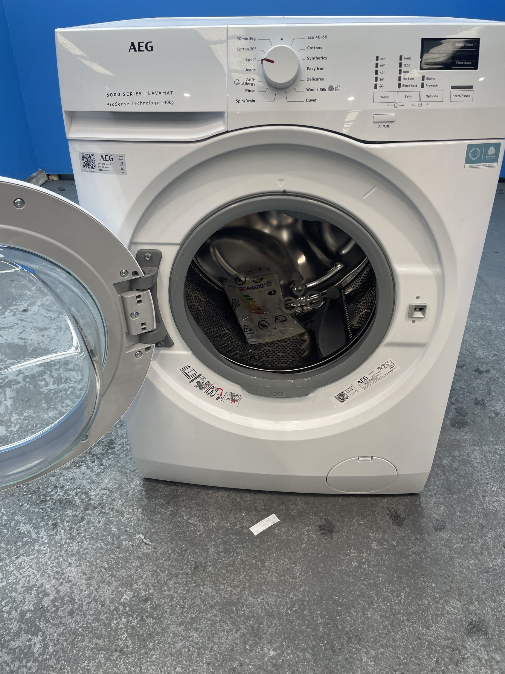 #GRC-155-911 - AEG 6000 ProSense L6FBK141B 10kg Washing Machine