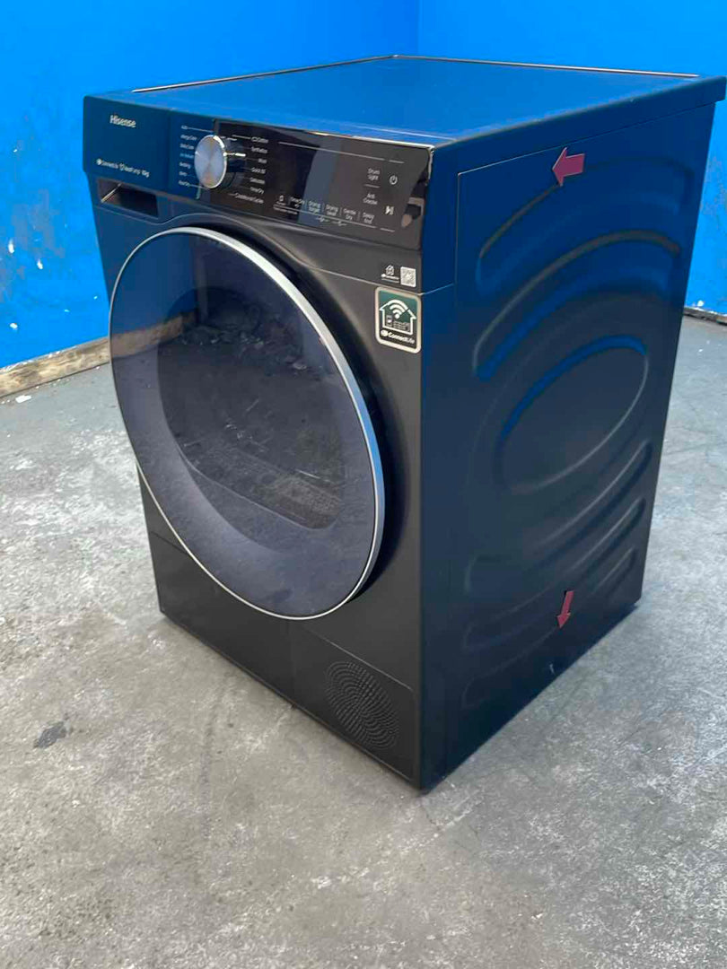 #GRC-158-037 - Hisense DH5S102BB 10kg Heat Pump Tumble Dryer