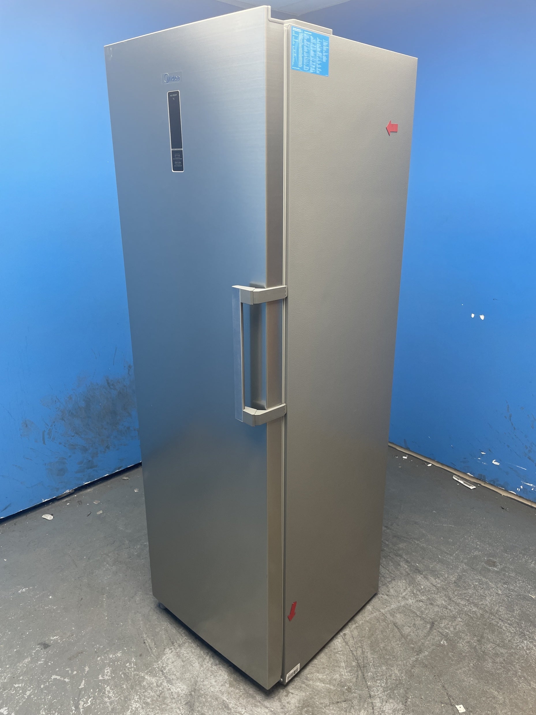 #GRC-158-802 - Midea MDRU385MTE46 185cm Frost Free Upright Freezer