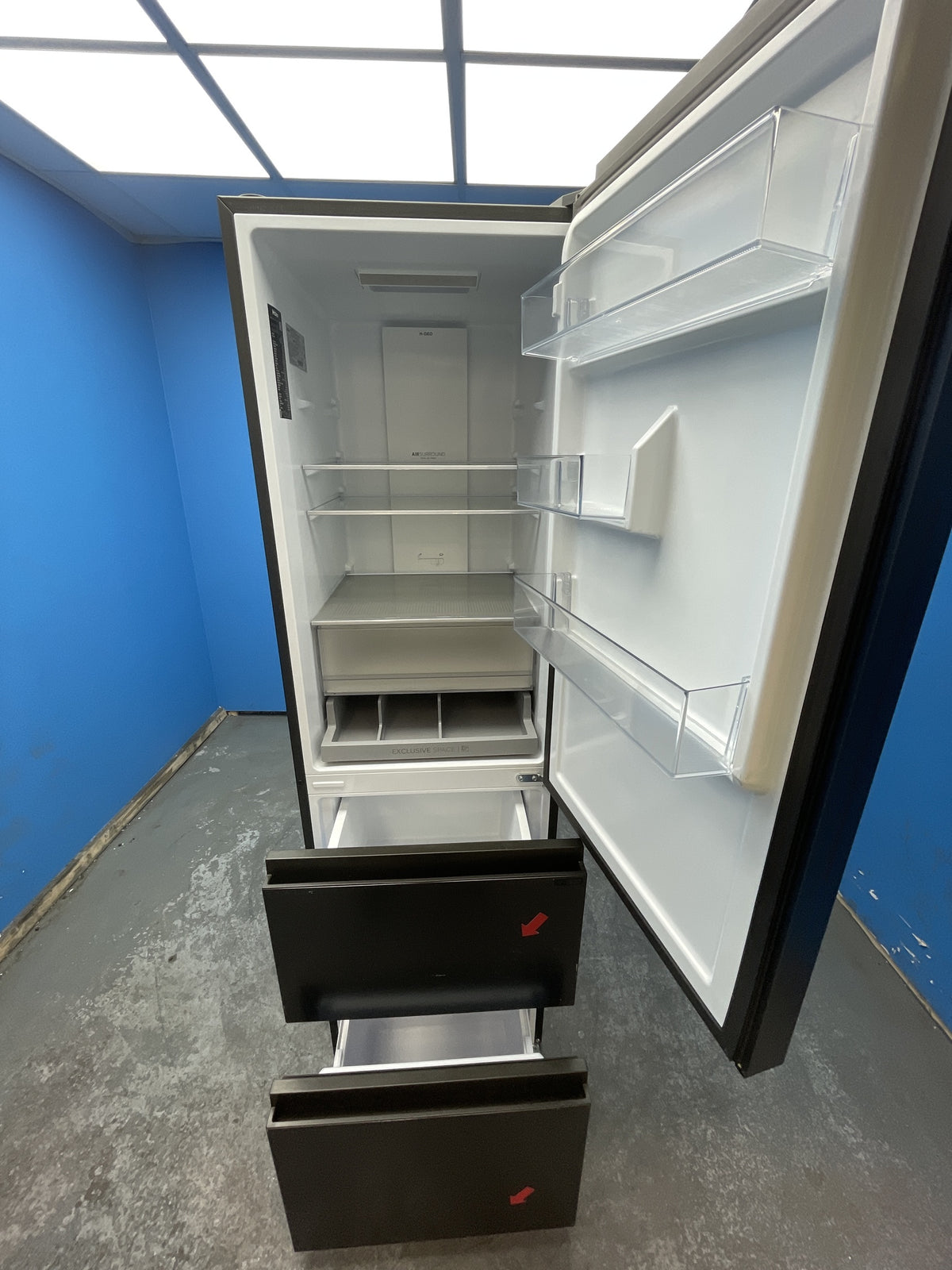 #GRC-162-705 - Haier HTR3518ENMTK 3D 55 Series 3 Total No Frost Fridge Freezer