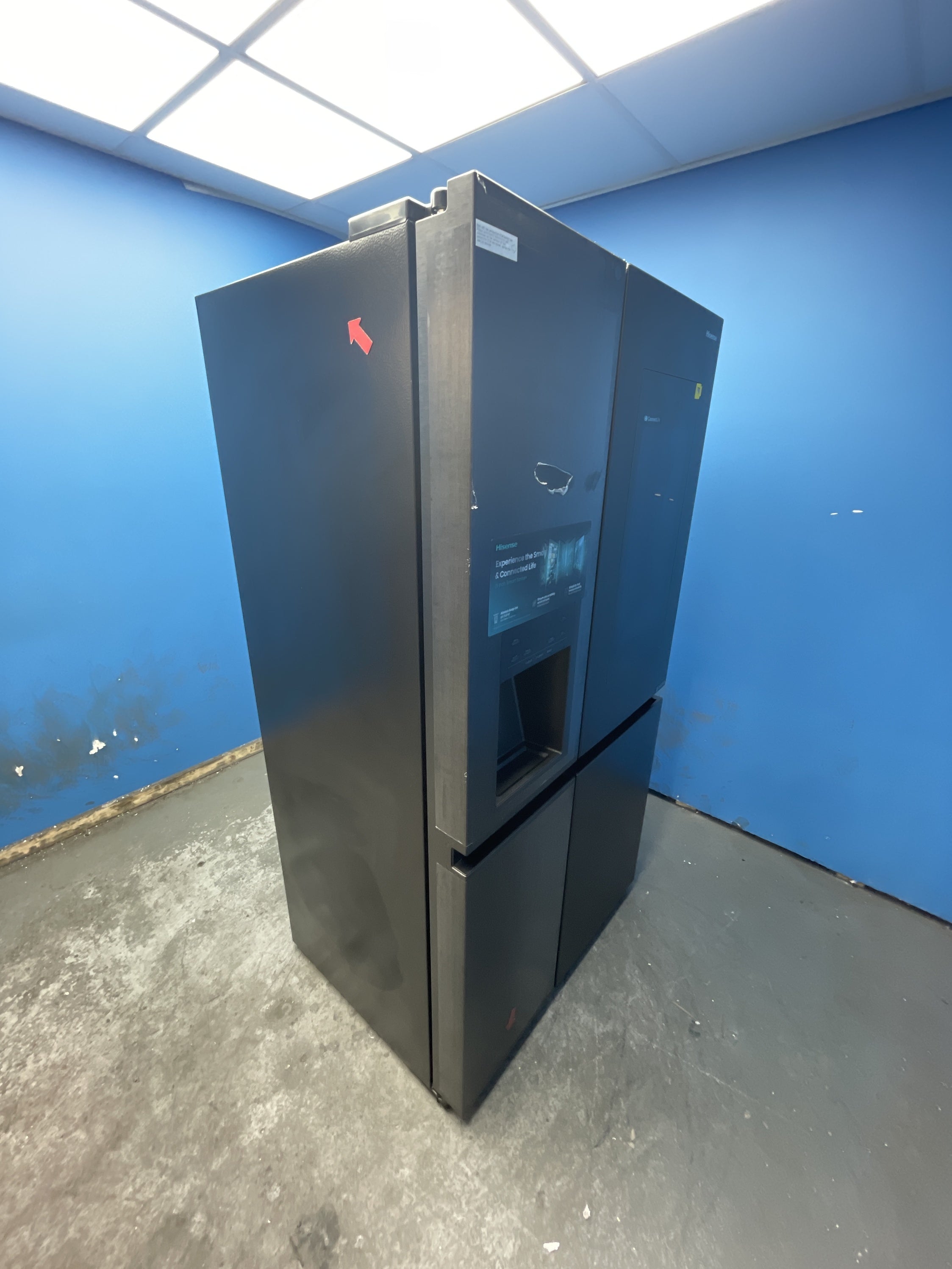 #GRC-163-251 - Hisense RS9P628GPFE 614L PureFlat Smart American Fridge Freezer