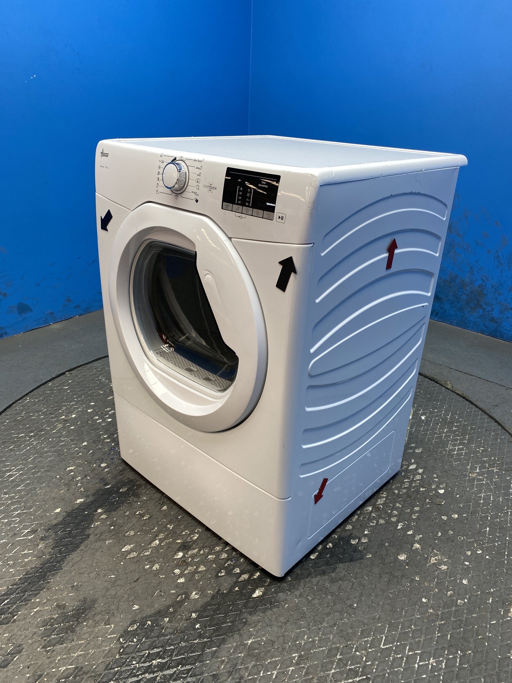 #GRC-155-188 - Hoover HLE V10DG-80 10kg Vented Tumble Dryer