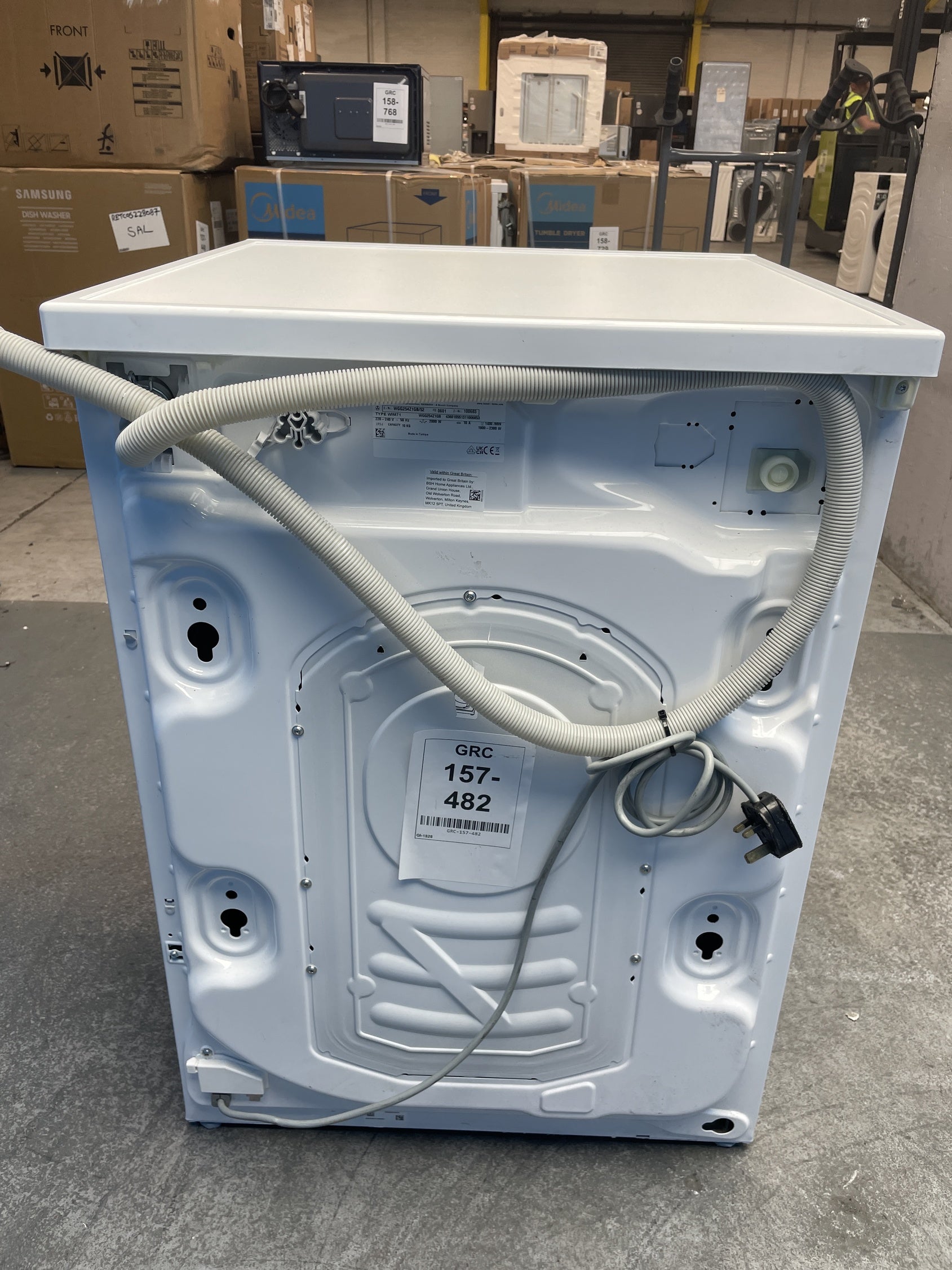 #GRC-157-482 - Bosch WGG254Z1GB 10kg 1400rpm Washing Machine with AntiStain