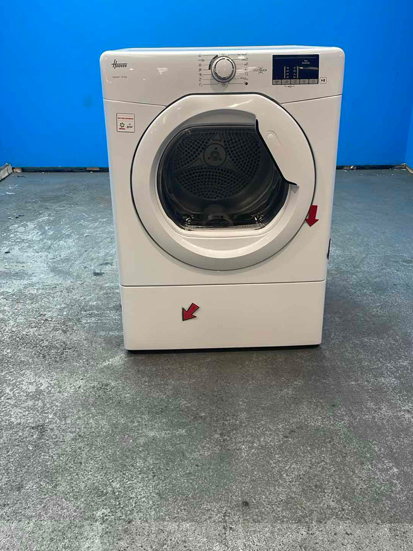 #GRC-161-654 - Hoover HLE V10DG-80 10kg Vented Tumble Dryer