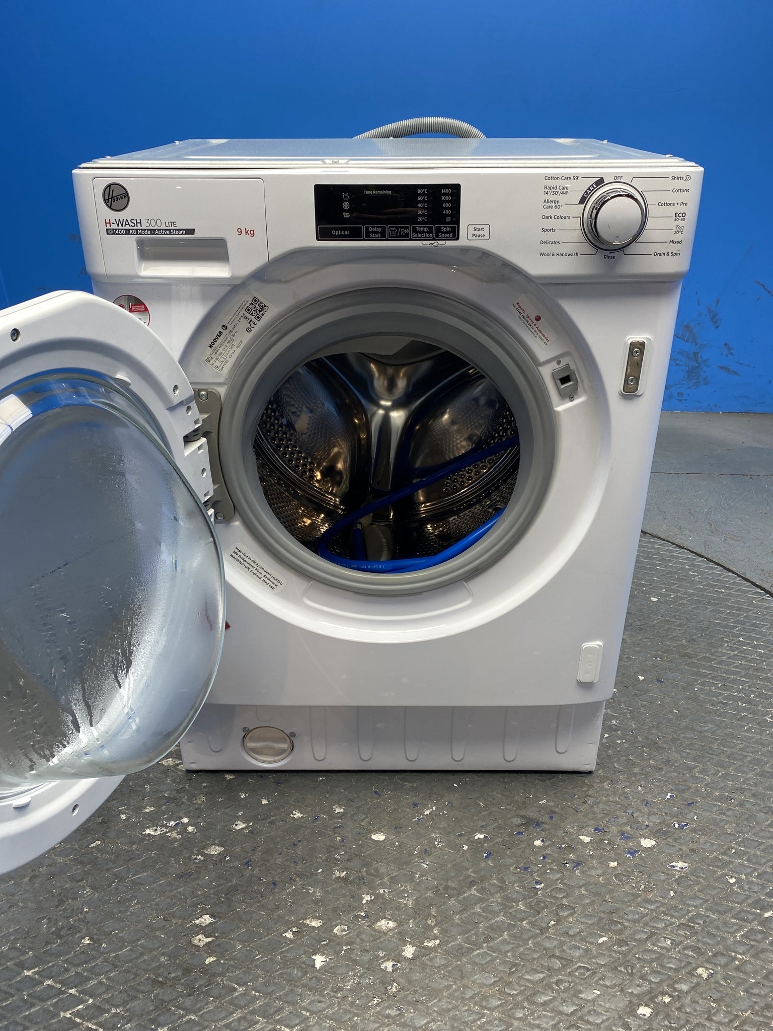 Hoover HBWS49D1W4 Integrated 9kg 1400 Spin Washing Machine