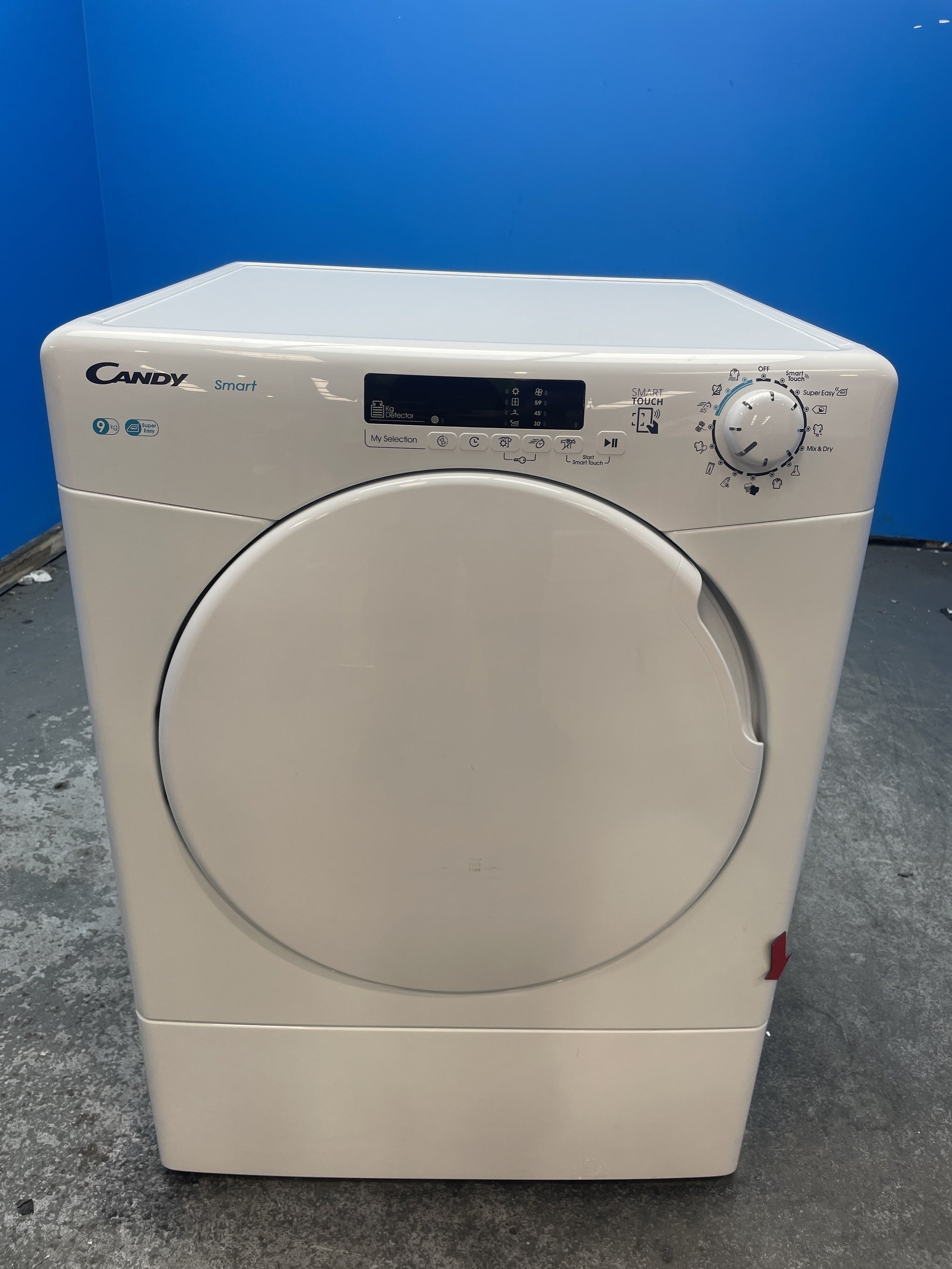 #GRC-158-547 - Candy CSE V9DF-80 9kg Vented Smart Tumble Dryer
