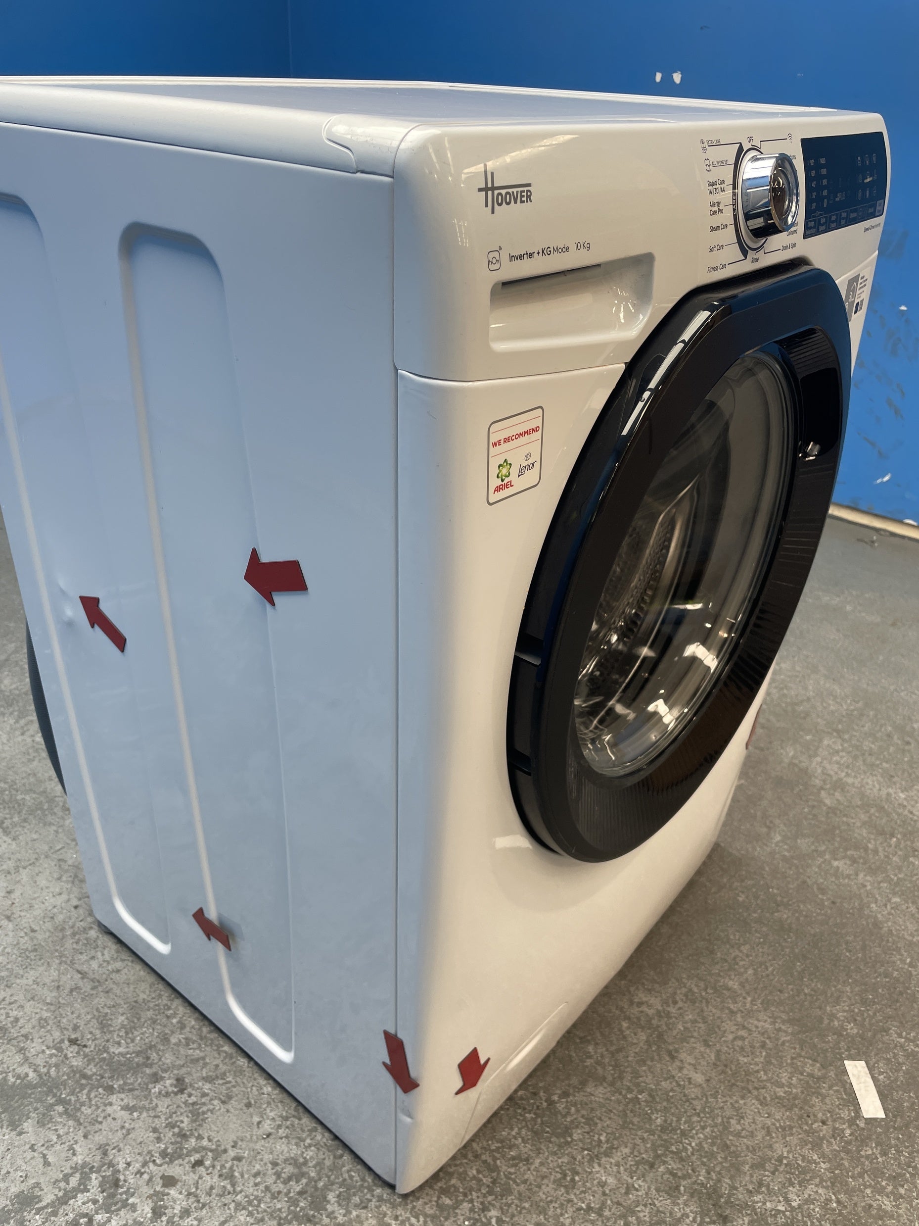 #GRC-157-378 - Hoover H3WPS4106TMB6 10kg 1400 Spin Washing Machine