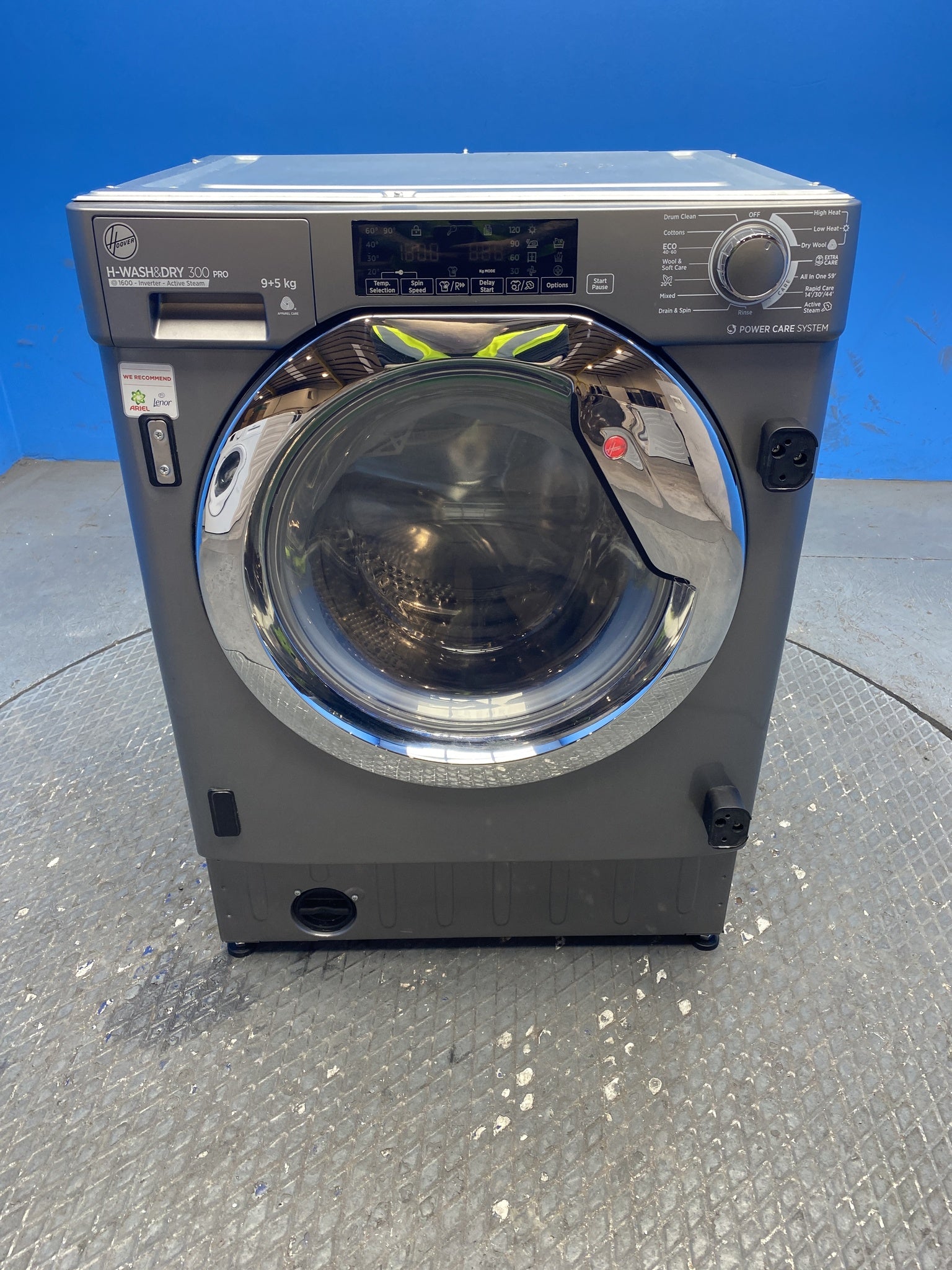 Hoover HBDOS695TAMCRE80 Integrated 9/5kg 1600 Spin Washer Dryer