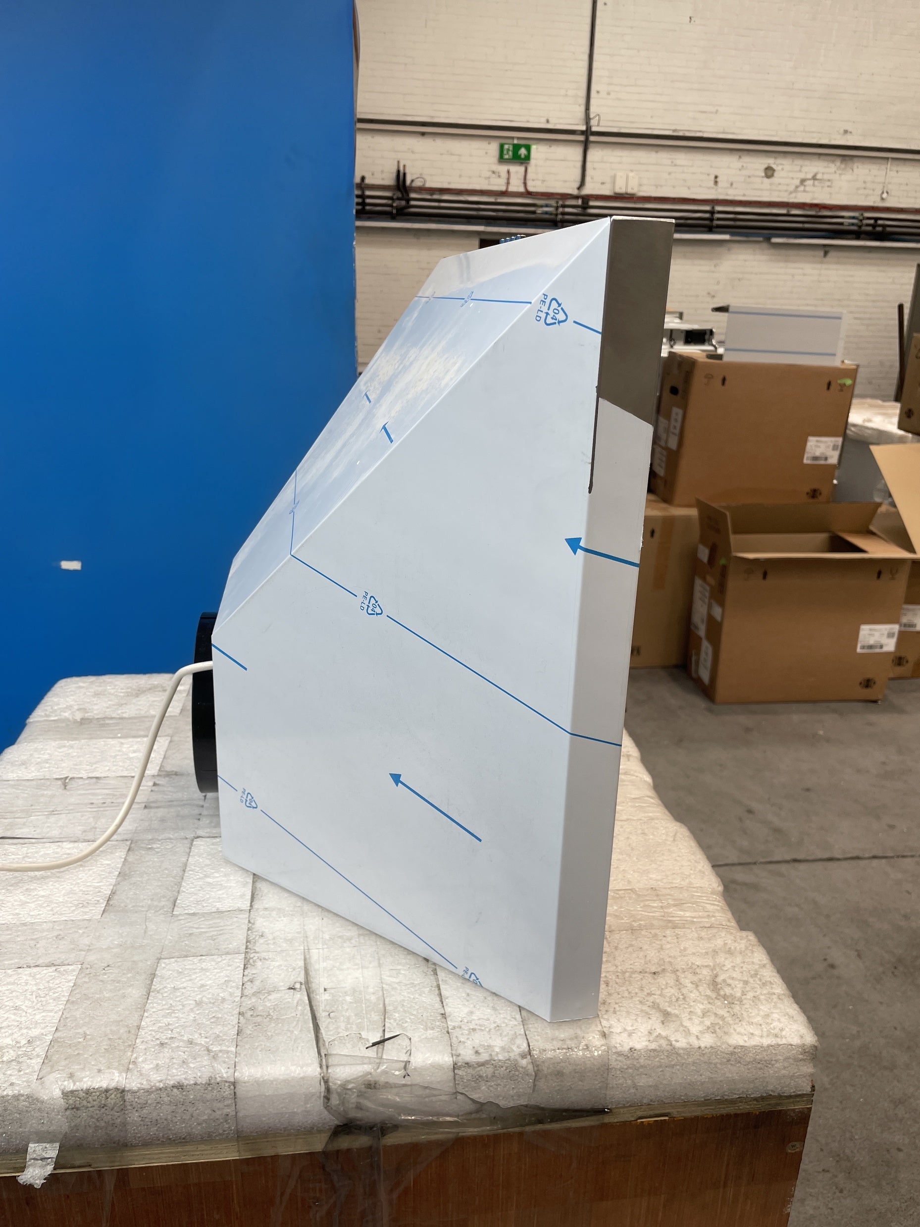 #GRC-158-291 - Electrolux LFC316X 60cm Stainless Steel Pyramid Chimney Hood