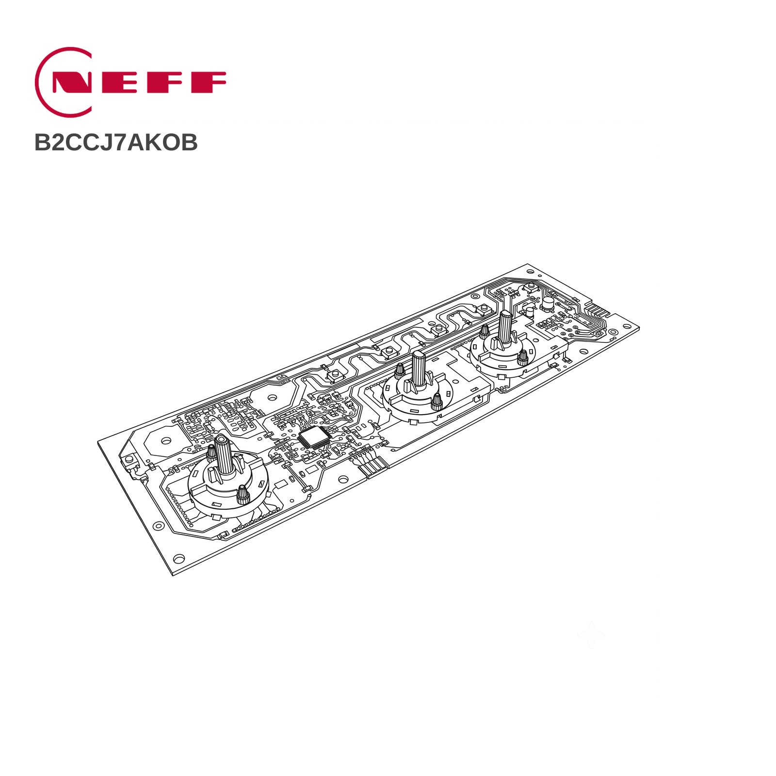 Neff B2CCJ7AKOB Oven PCB - Renew 2 U