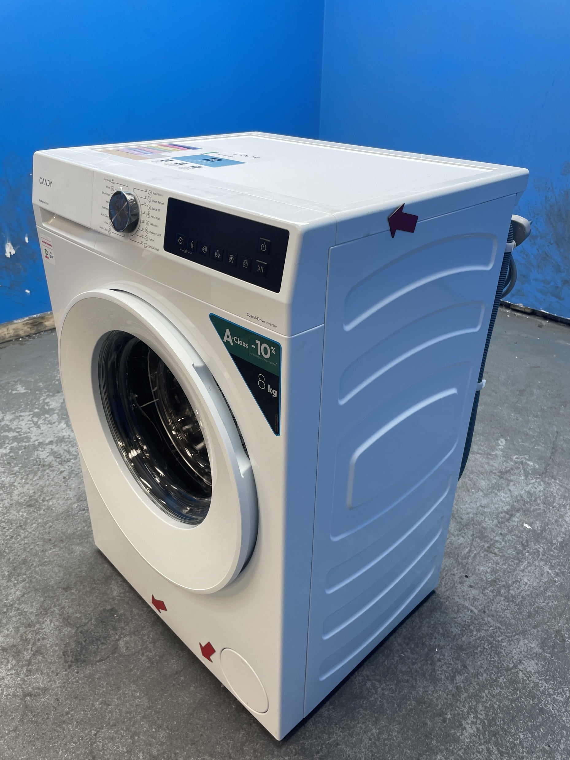 #GRC-158-519 - Candy GD 48S6-80 Quick Pro 8kg 1400 Spin Washing Machine