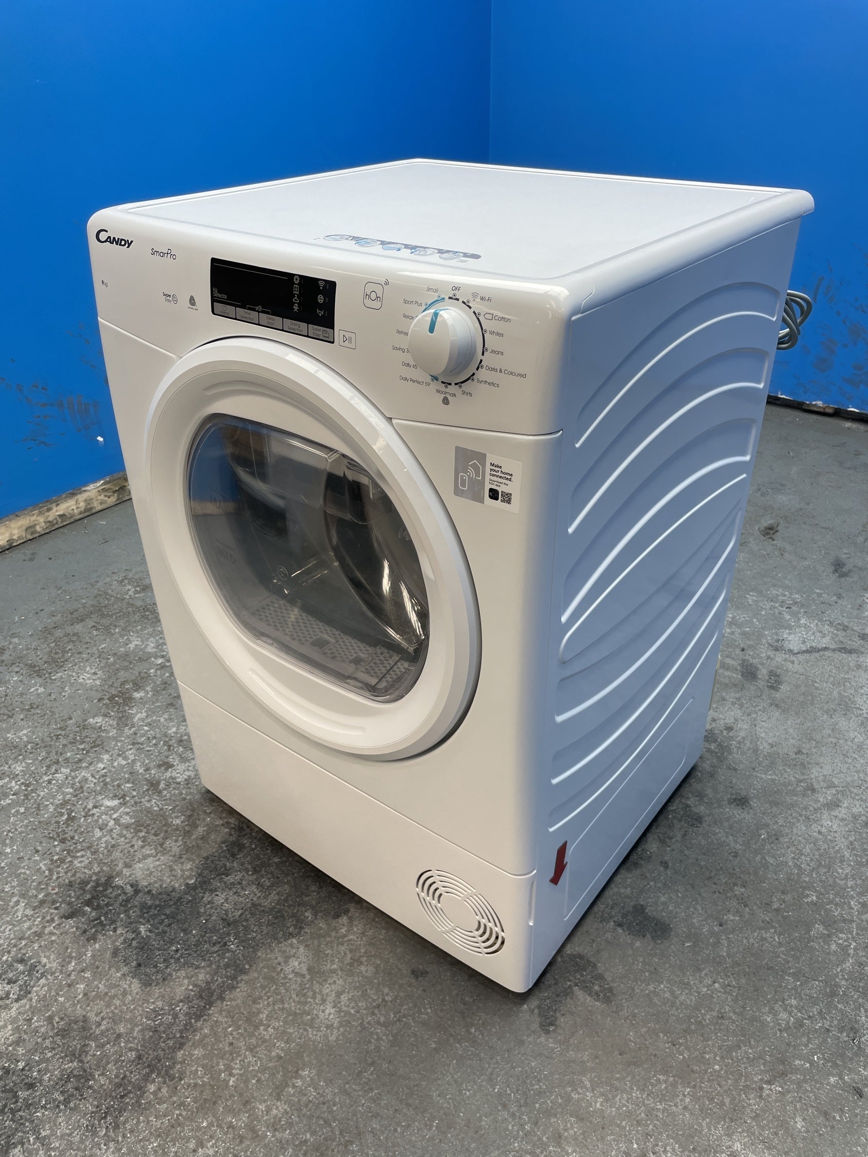 #GRC-153-813 - Candy CROE C9TE-80 Smart Pro 9kg Condenser Tumble Dryer