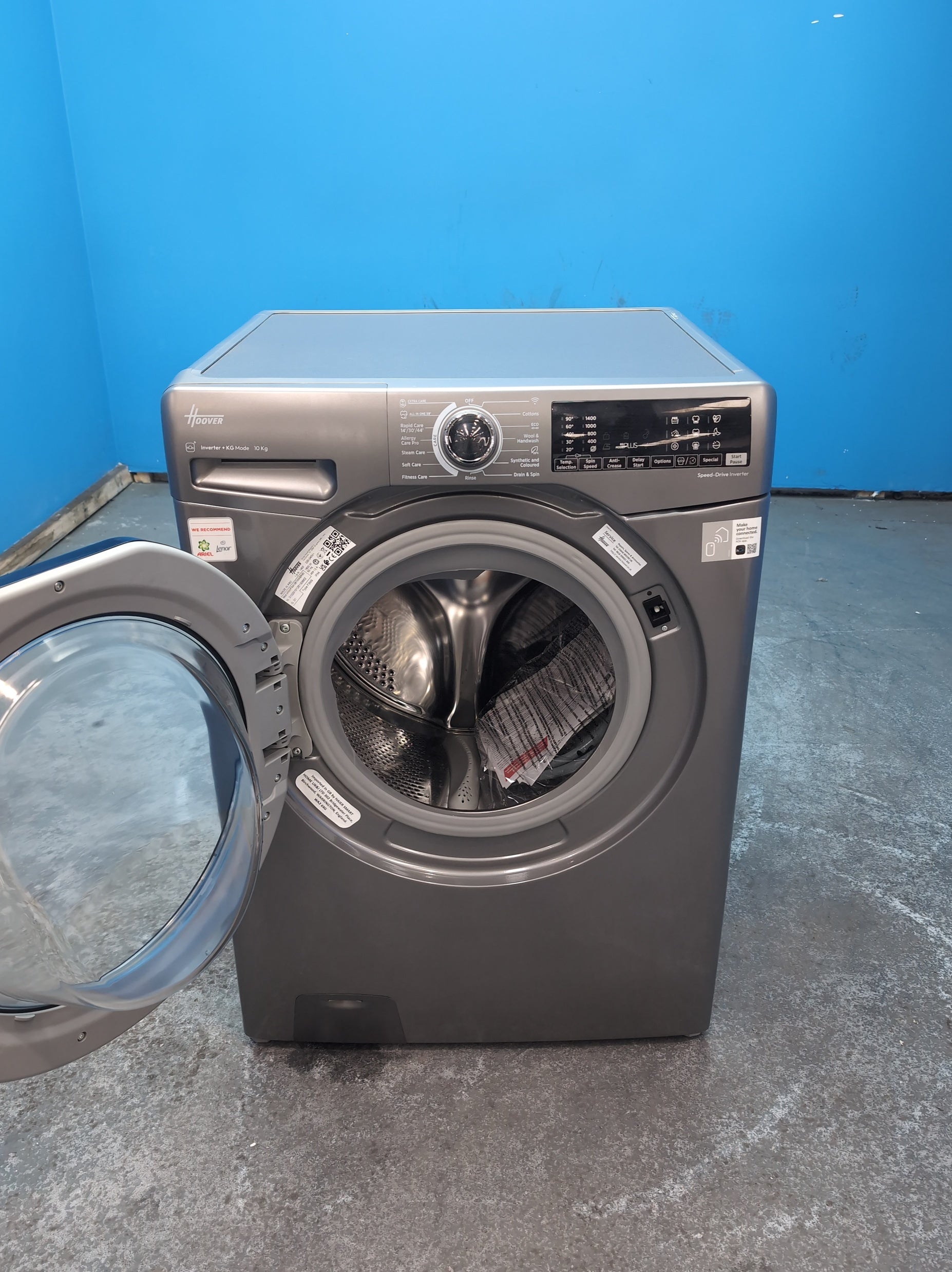 #GRC-164-427 - Hoover H-WASH 350 10kg 1400rpm Washing Machine – Eco-Power Inverter Motor