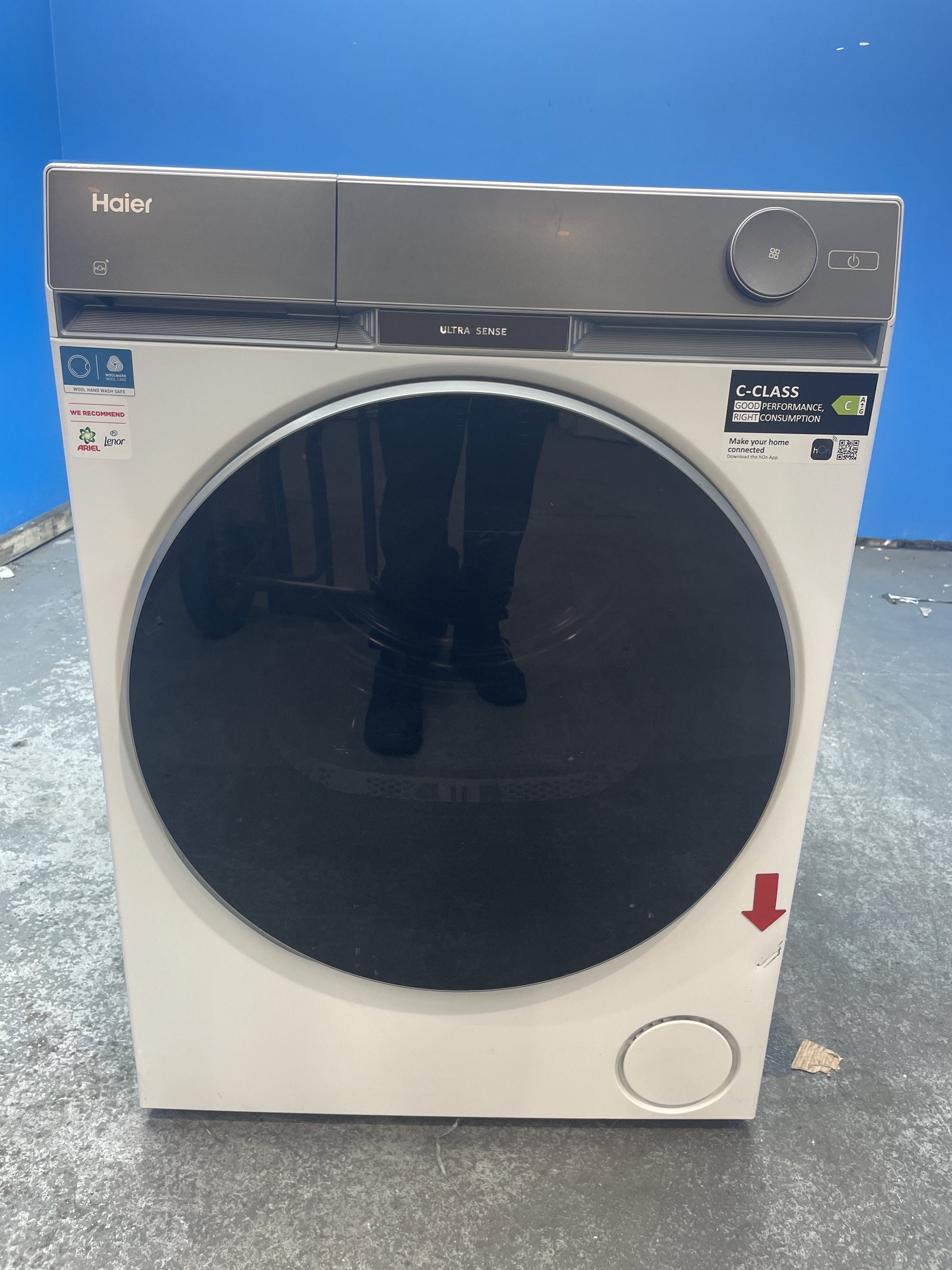 #GRC-159-331 - Haier X Series 9 HD90-CQ387GU1 9kg Heat Pump Tumble Dryer