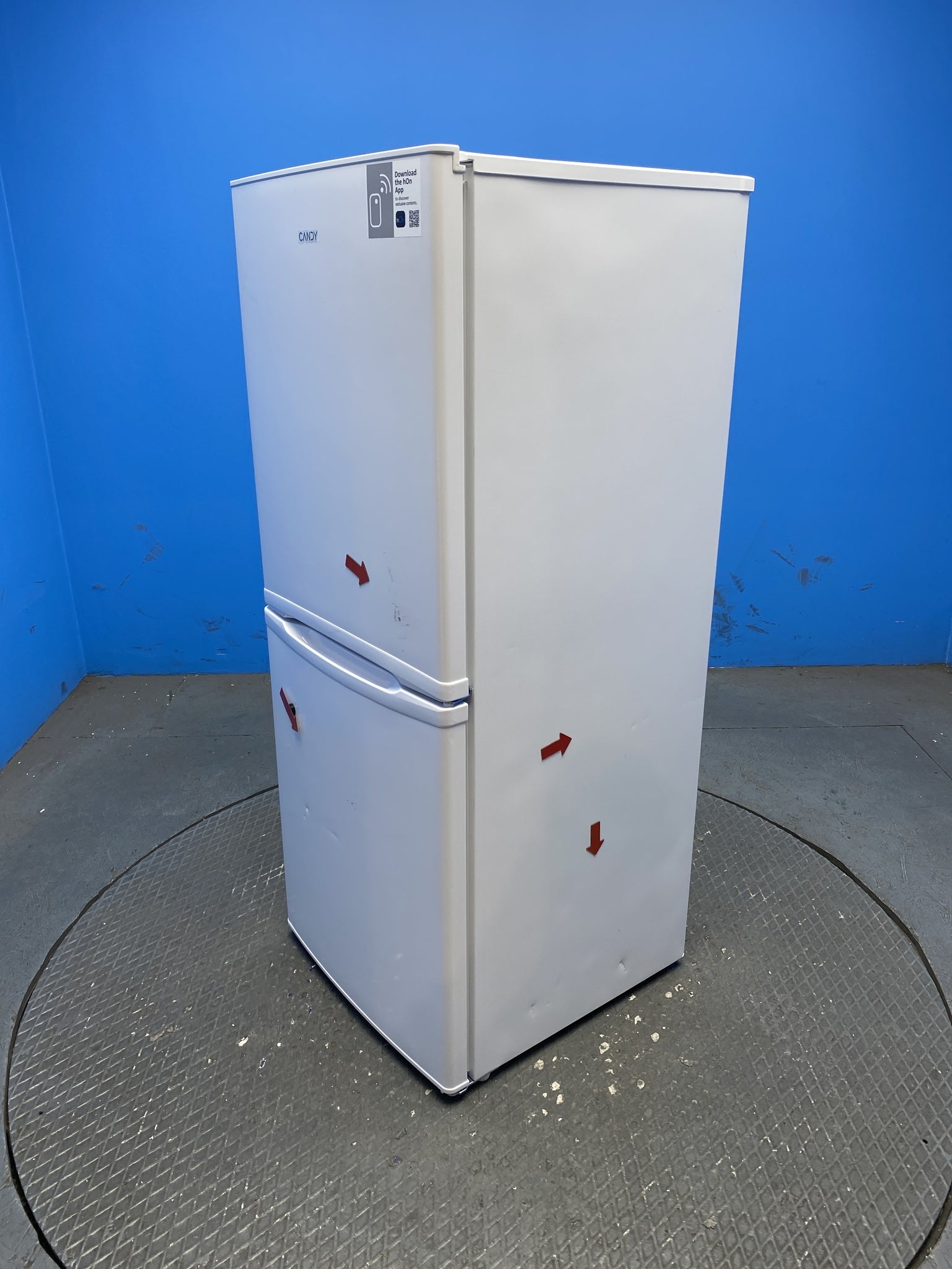 Candy CCH1S513EWK 185 Litre Combi Fridge Freezer