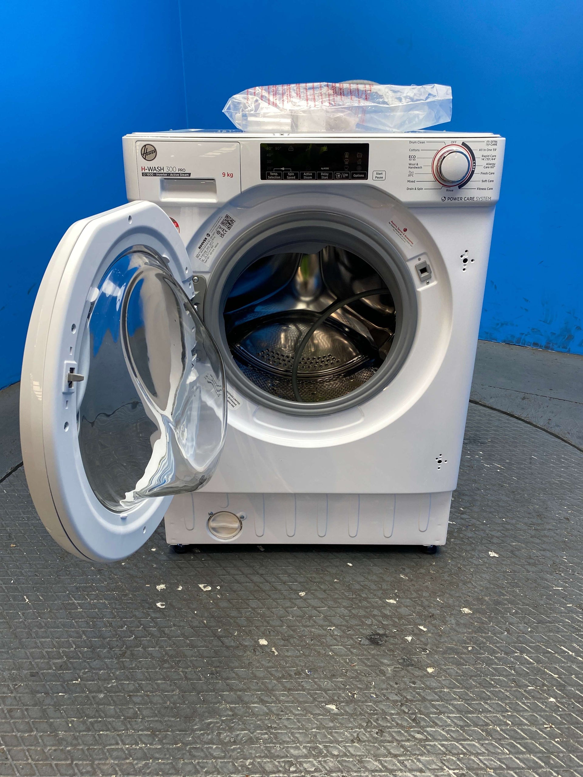 Hoover HBWOS69TAME 9kg 1600 Spin Built In Washing Machine