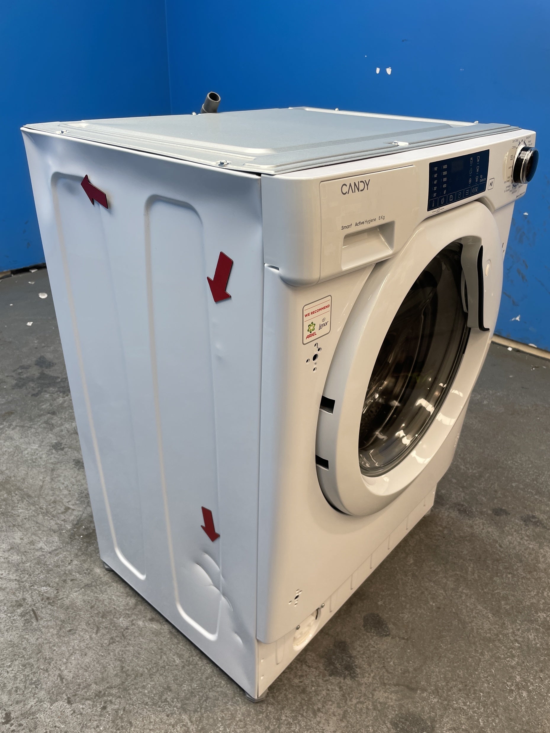 #GRC-158-442 - Candy CBW48TWM5J-80 Integrated 8kg 1400rpm Washing Machine