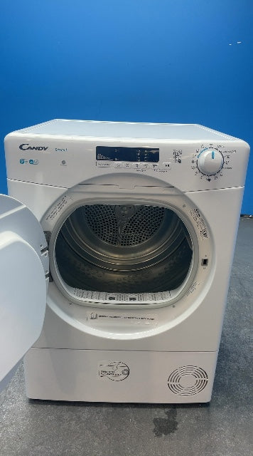 #GRC-162-995 - Candy Smart 9kg Condenser Tumble Dryer – WiFi Connected, White, G Energy Rating