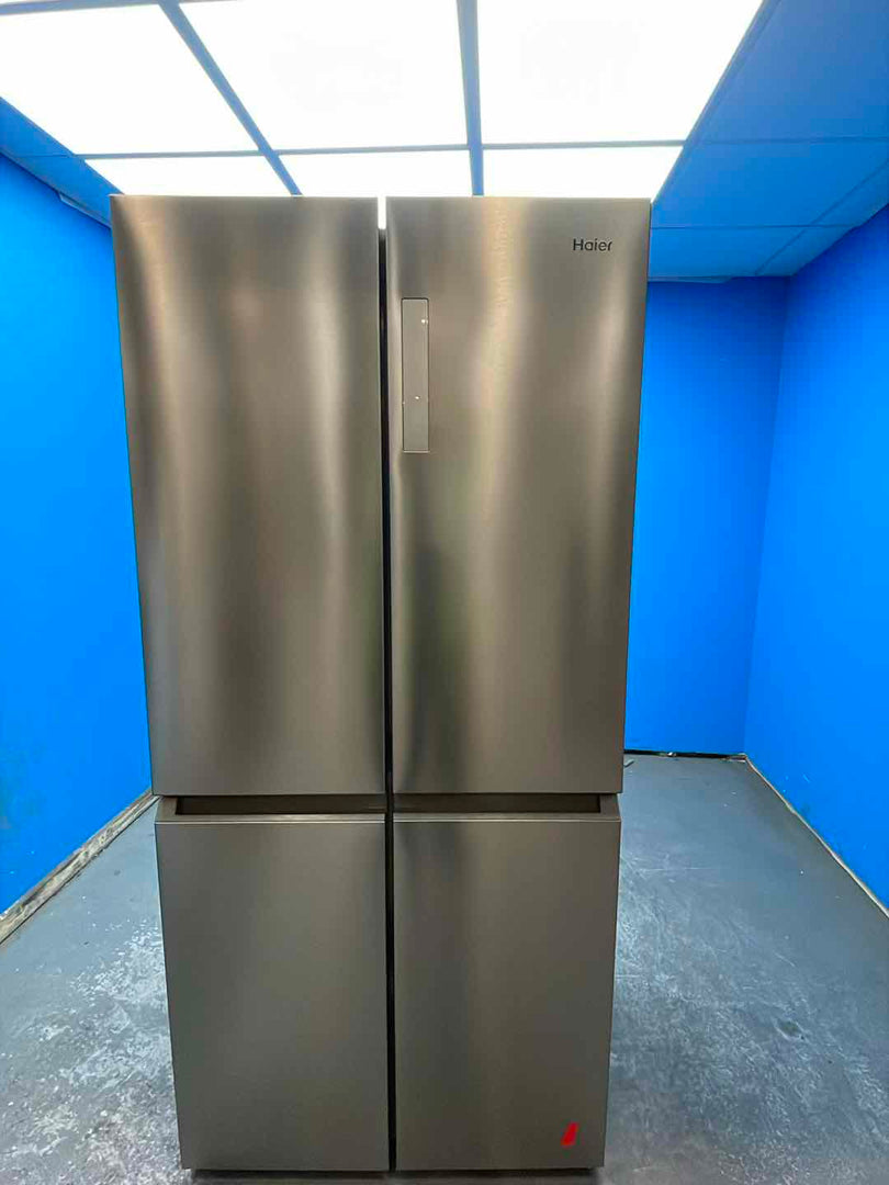 #GRC-160-647 - Haier HCR7818DNMM Cube 83 Total No Frost American Fridge Freezer