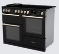 Rangemaster 110cm Induction Range Cooker – Black