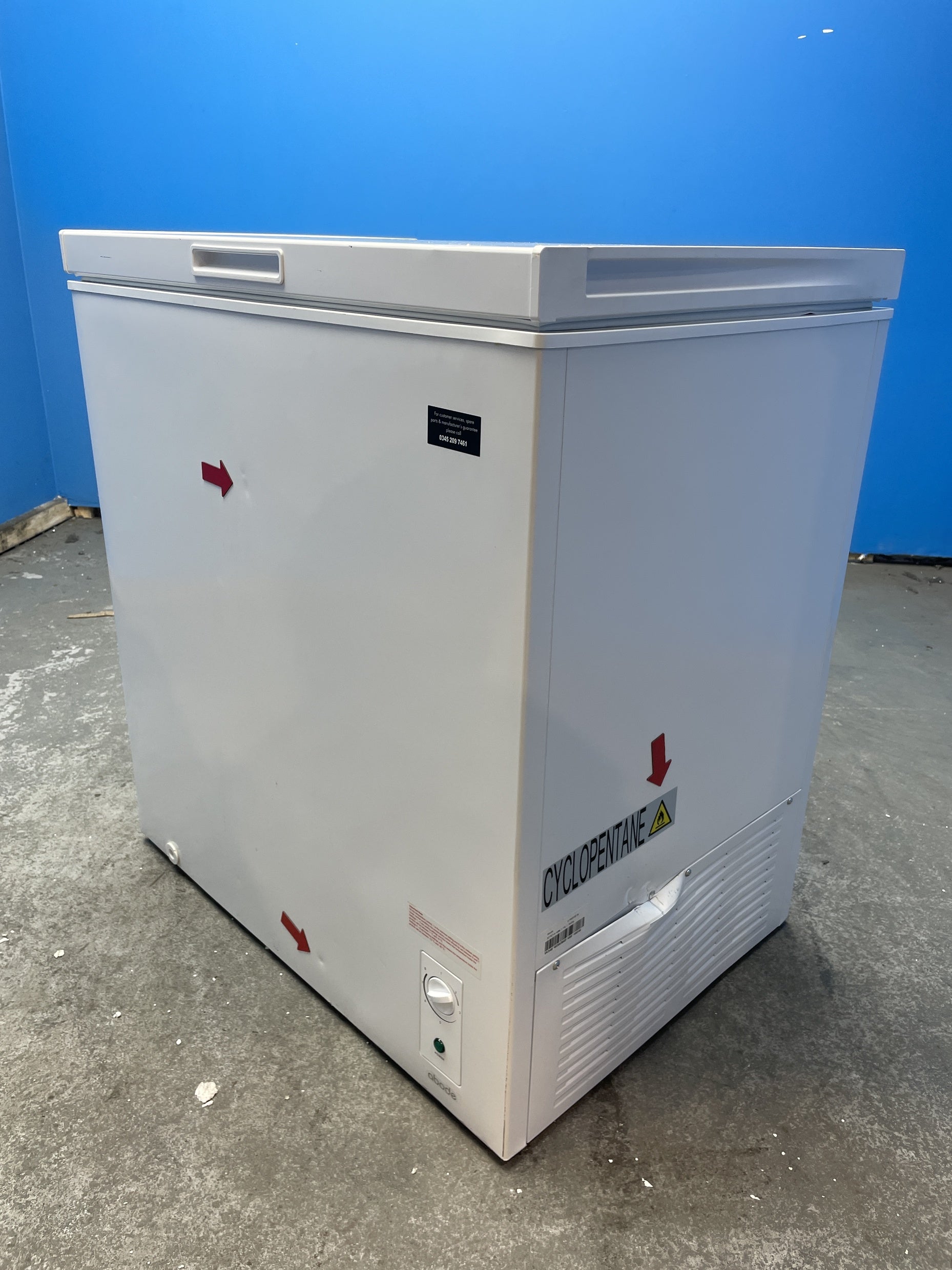 #GRC-158-335 - Abode A198CF0E1W 198L White Chest Freezer