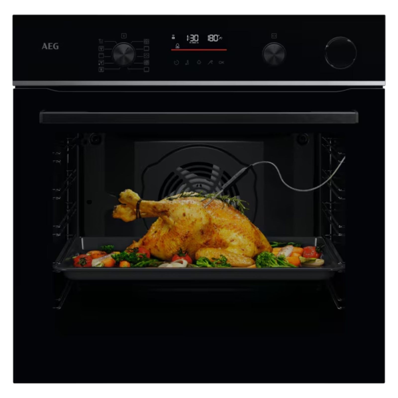 AEG 6000 SenseCook TR6PB521SB SteamCrisp Pyrolytic Built-in Oven – Renew 2 U