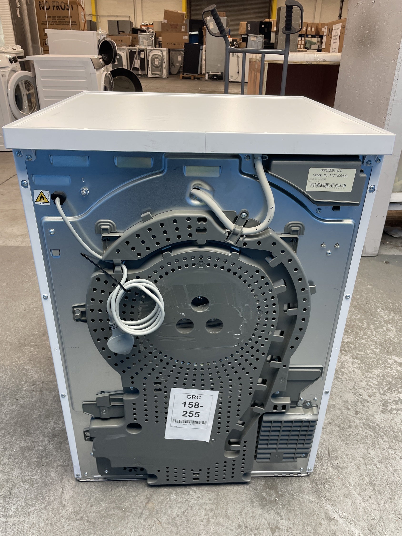 #GRC-158-255 - AEG 8000 Series TR819A4B AbsoluteCare 9kg Heat Pump Tumble Dryer