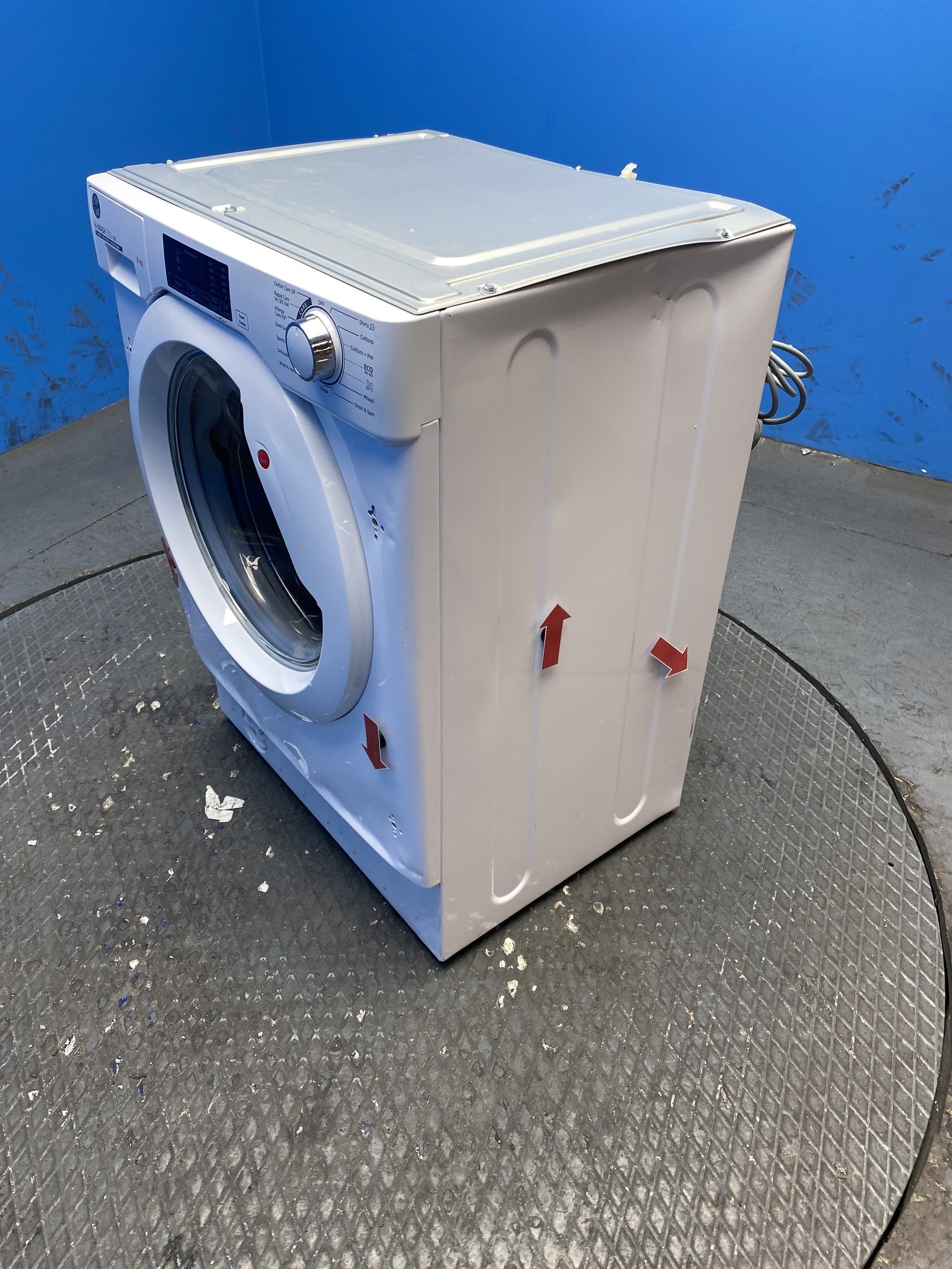 Hoover HBWS48D1W4 Integrated  8kg 1400 Spin Washing Machine