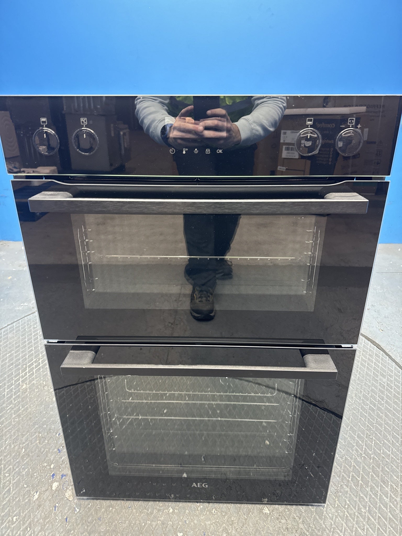 AEG DCE531160B 6000 Series Built-In SurroundCook Double Oven