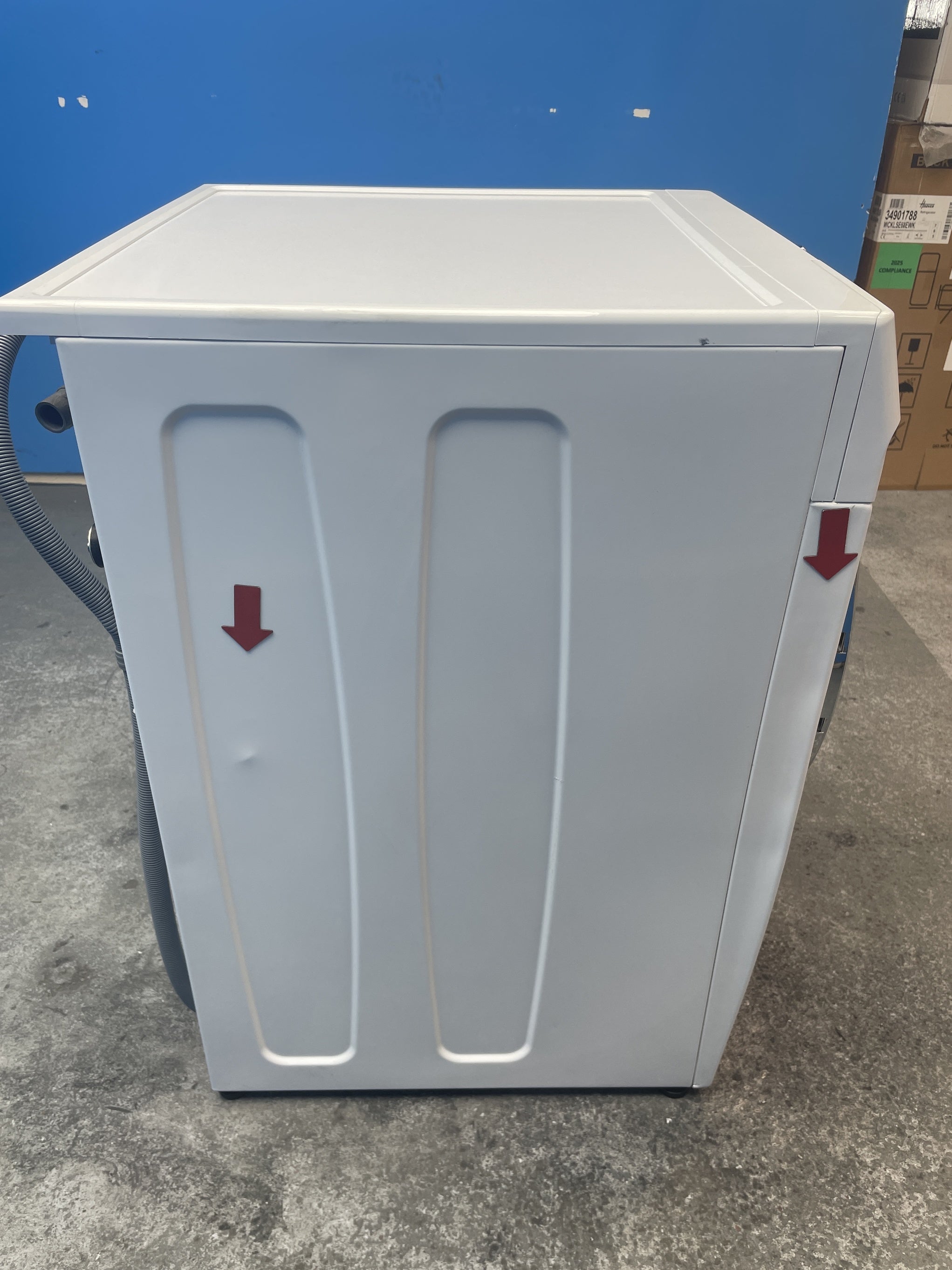 #GRC-154-795 - H-WASH 500 HWB 411AMC/1-80 11kg 1400rpm Washing Machine