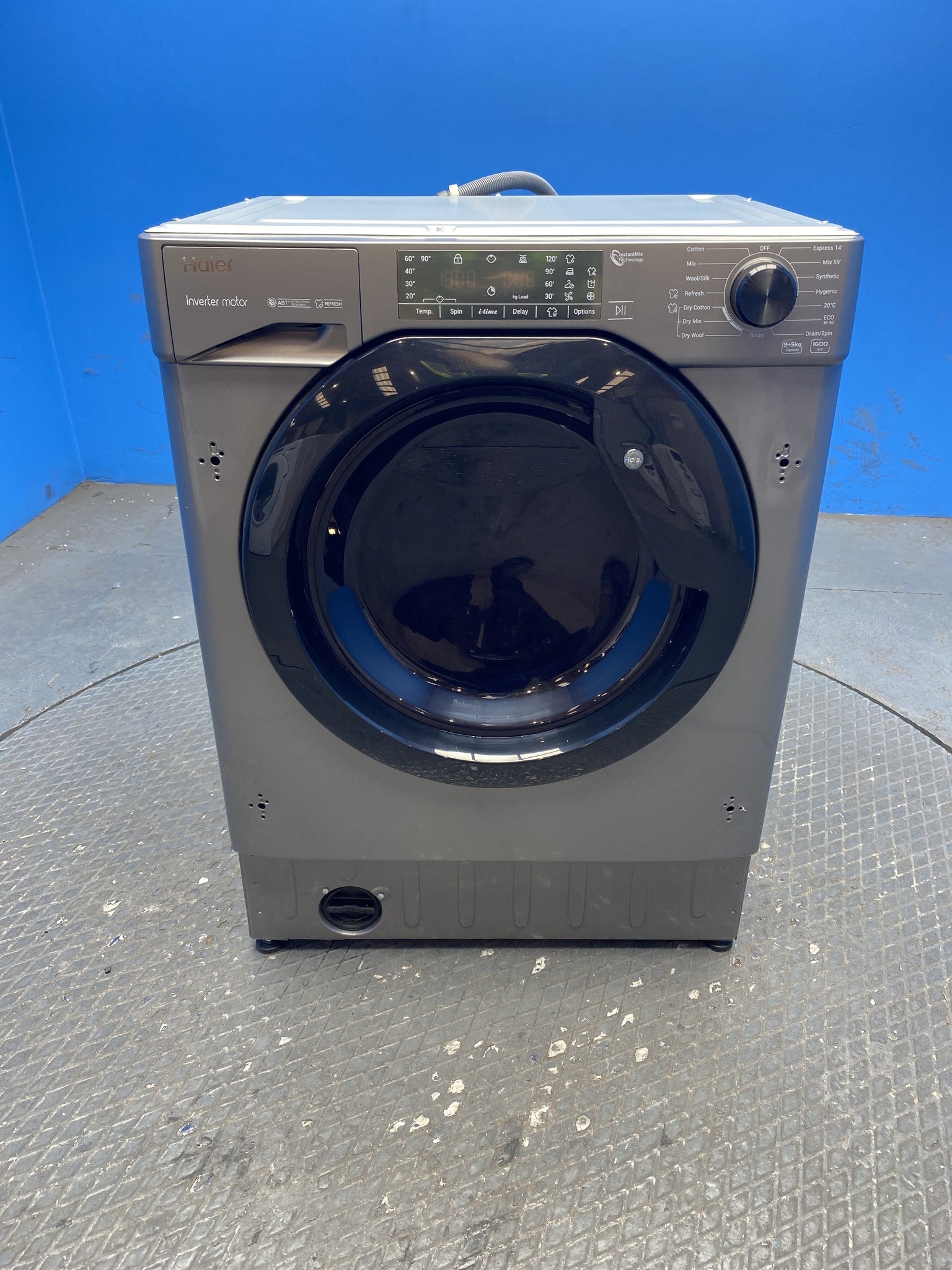 Haier Series 4 HWDQ90B416FWBR 9kg/5kg 1600rpm Integrated Washer Dryer