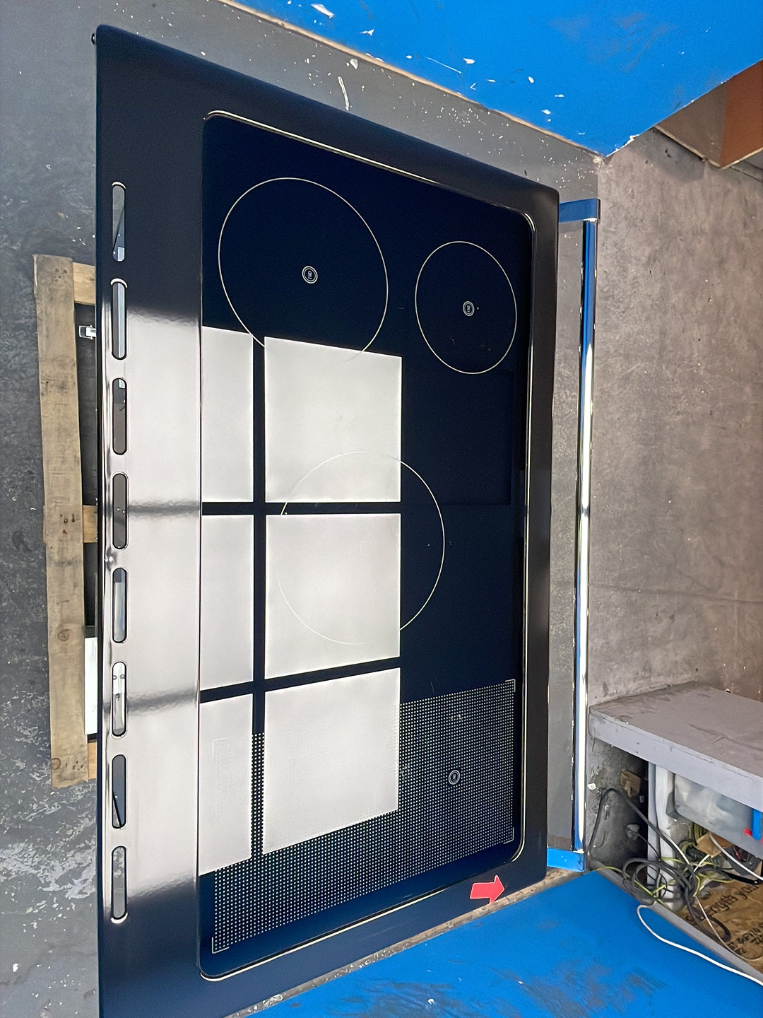 #GRC-164-332 - Stoves Richmond Deluxe 100cm Electric Range Cooker – Quad Oven, 5 Zone Induction Hob, AirFry, Midnight Blue