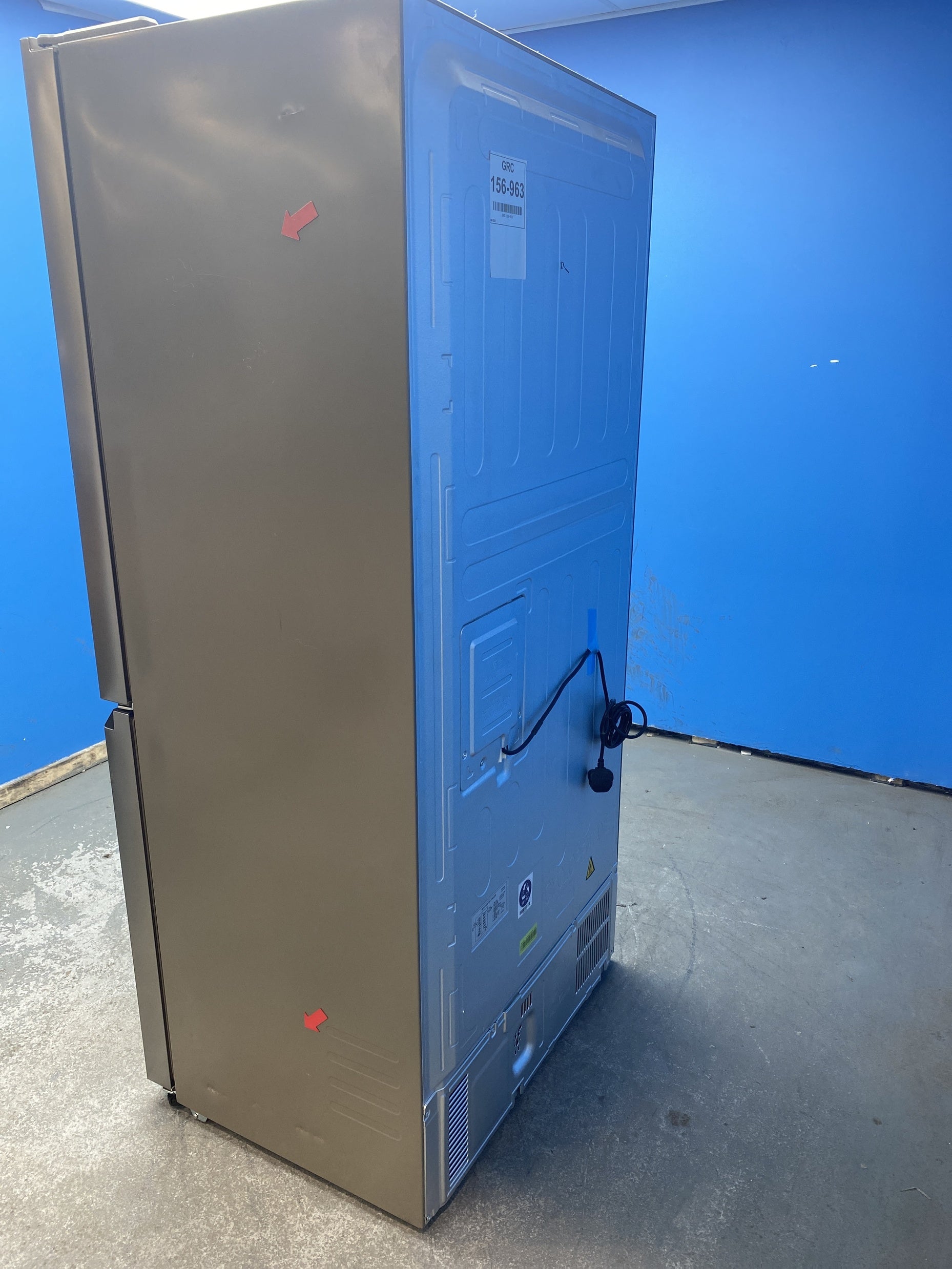 #GRC-156-963 - Haier HCR7818DNMM Cube 83 Total No Frost American Fridge Freezer