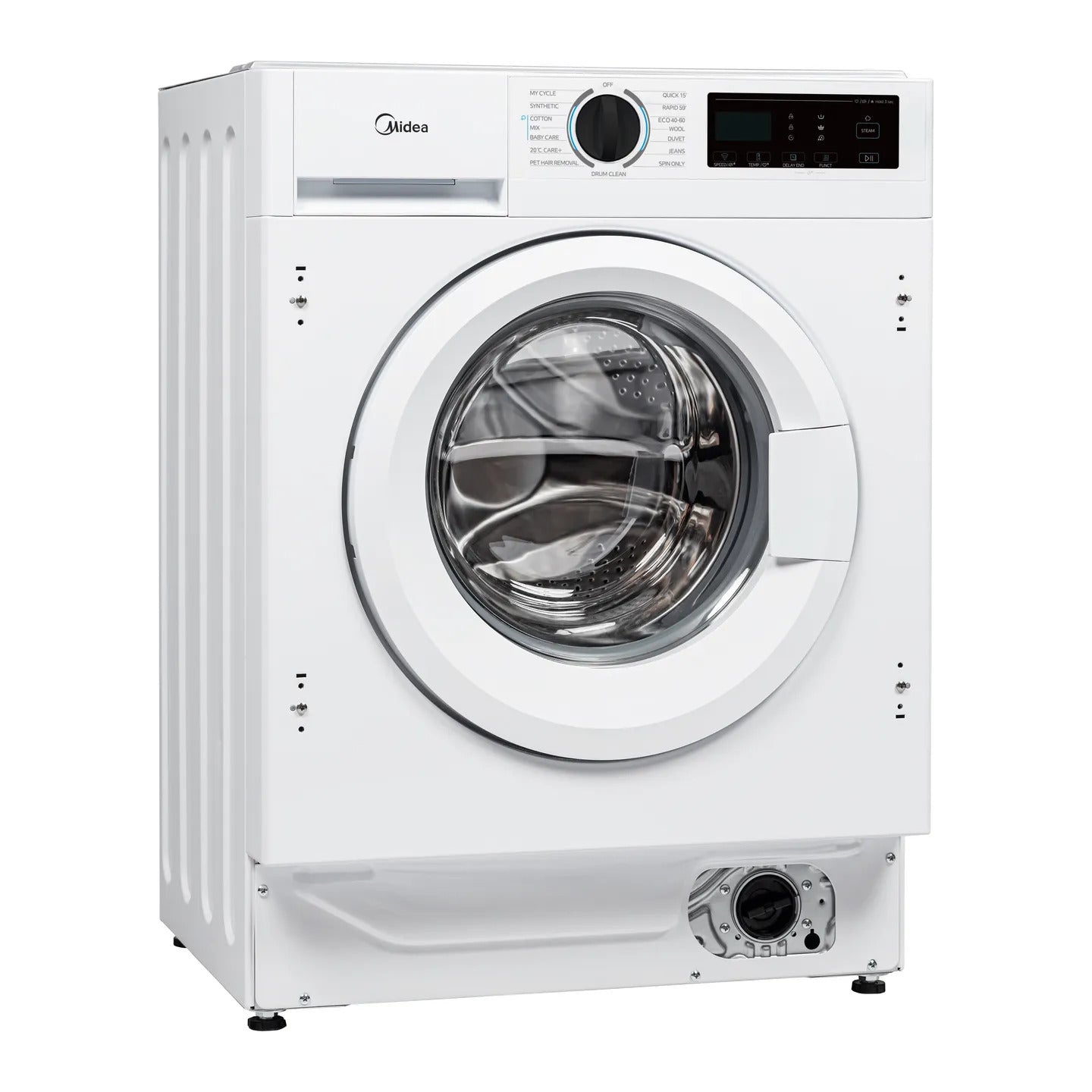 Midea MFA06D80BA10/W Integrated 8/6kg 1400rpm Washer Dryer  – Renew 2 U