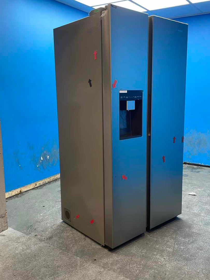 #GRC-160-787 - Haier Series 7 HSW79F18CIMM Plumbed American Fridge Freezer