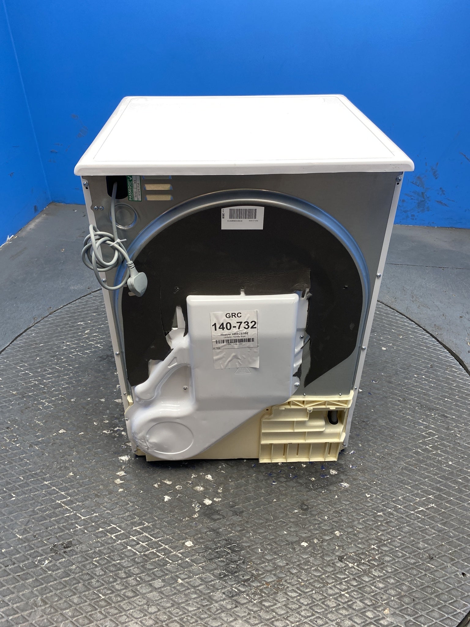 Hoover H-DRY 350 HREC9TBE-80 9kg Condenser Tumble Dryer