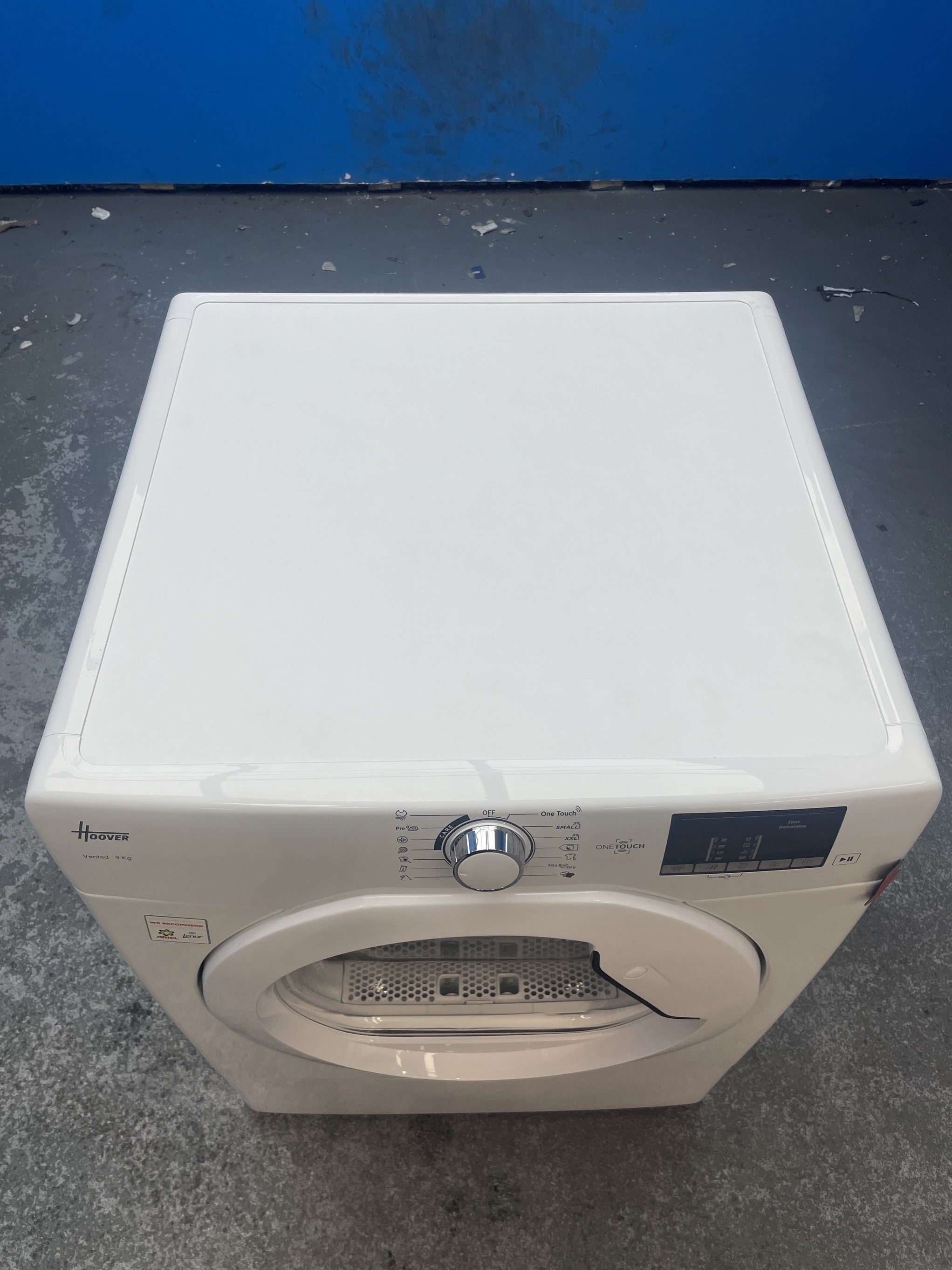 #GRC-158-553 - Hoover HLE V9DG-80 9kg Vented Tumble Dryer