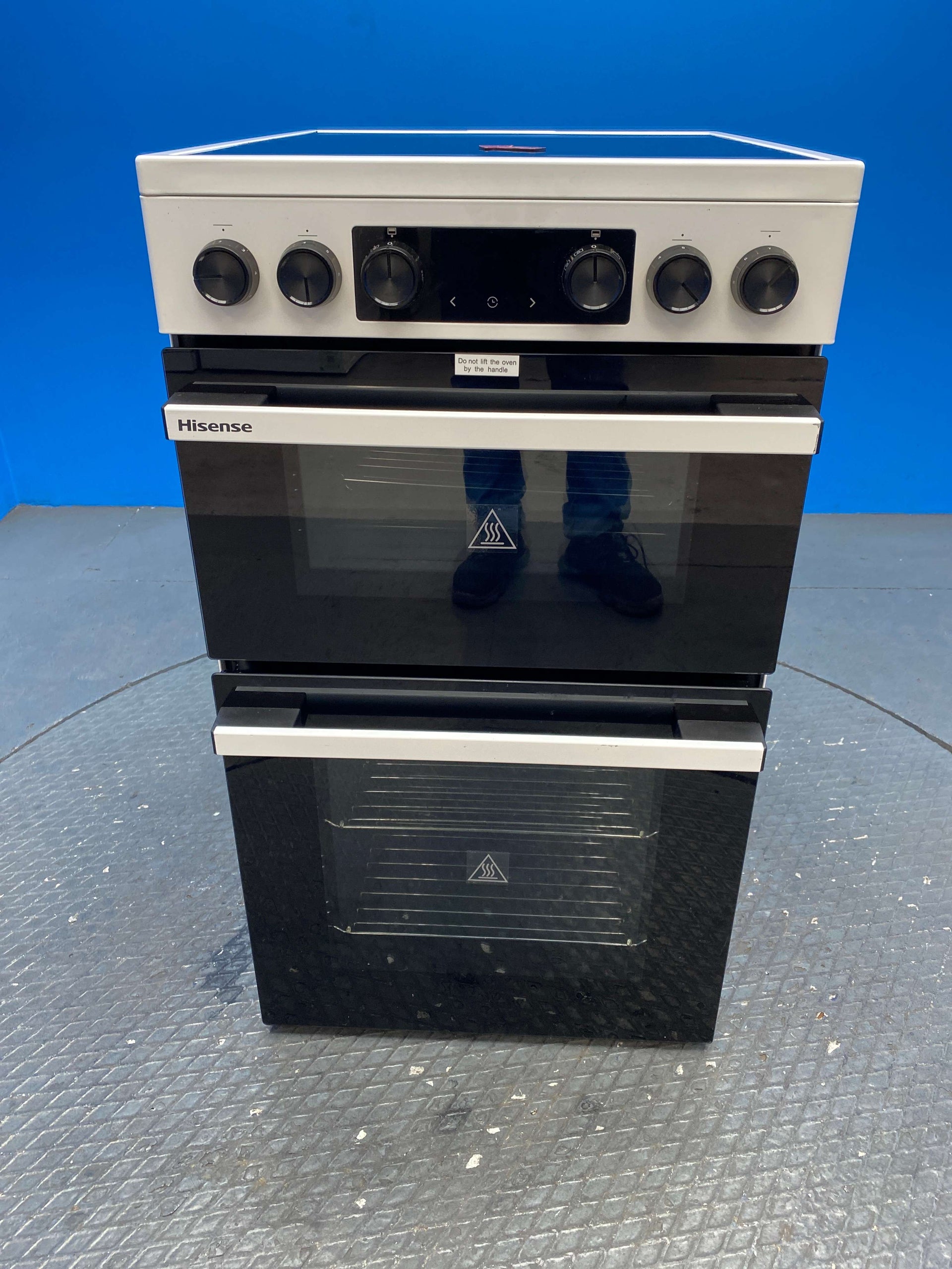 Hisense HDCEC5C10W Hi6 Max 50cm Ceramic Hob Freestanding Cooker
