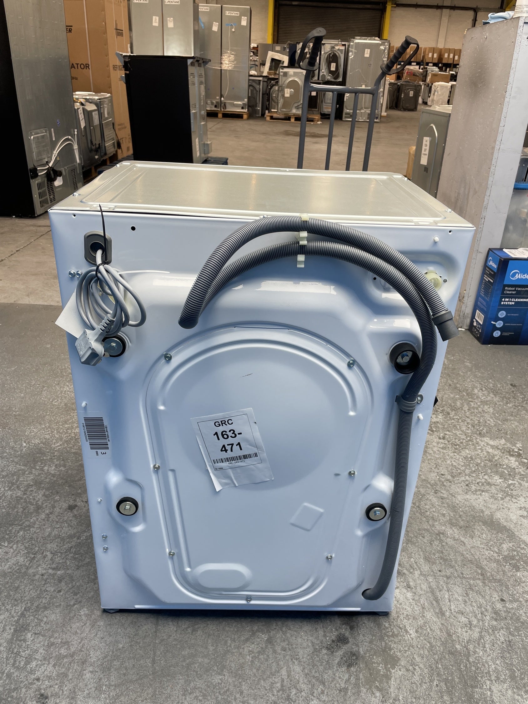 #GRC-163-471 - Candy 8kg 1400rpm Integrated Washing Machine – Inverter Motor, White
