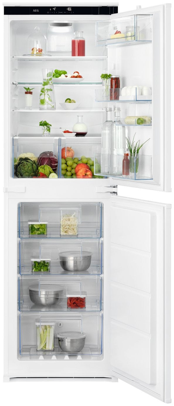 AEG OSC6T185ES 6000 TwinTech Integrated Frost Free Fridge Freezer – Renew 2 U