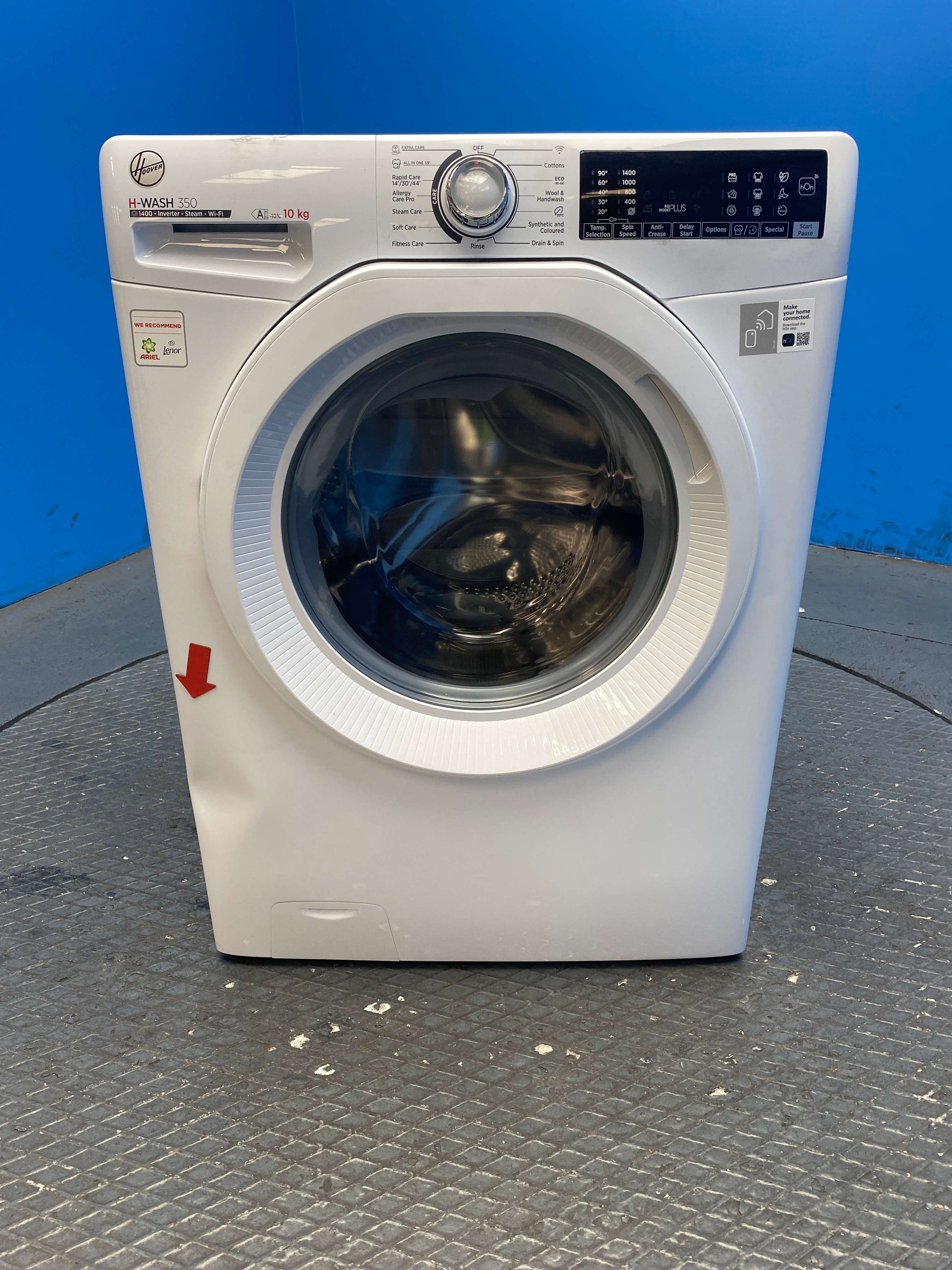 Hoover H3WPS4106TM6 10kg 1400 Spin Washing Machine