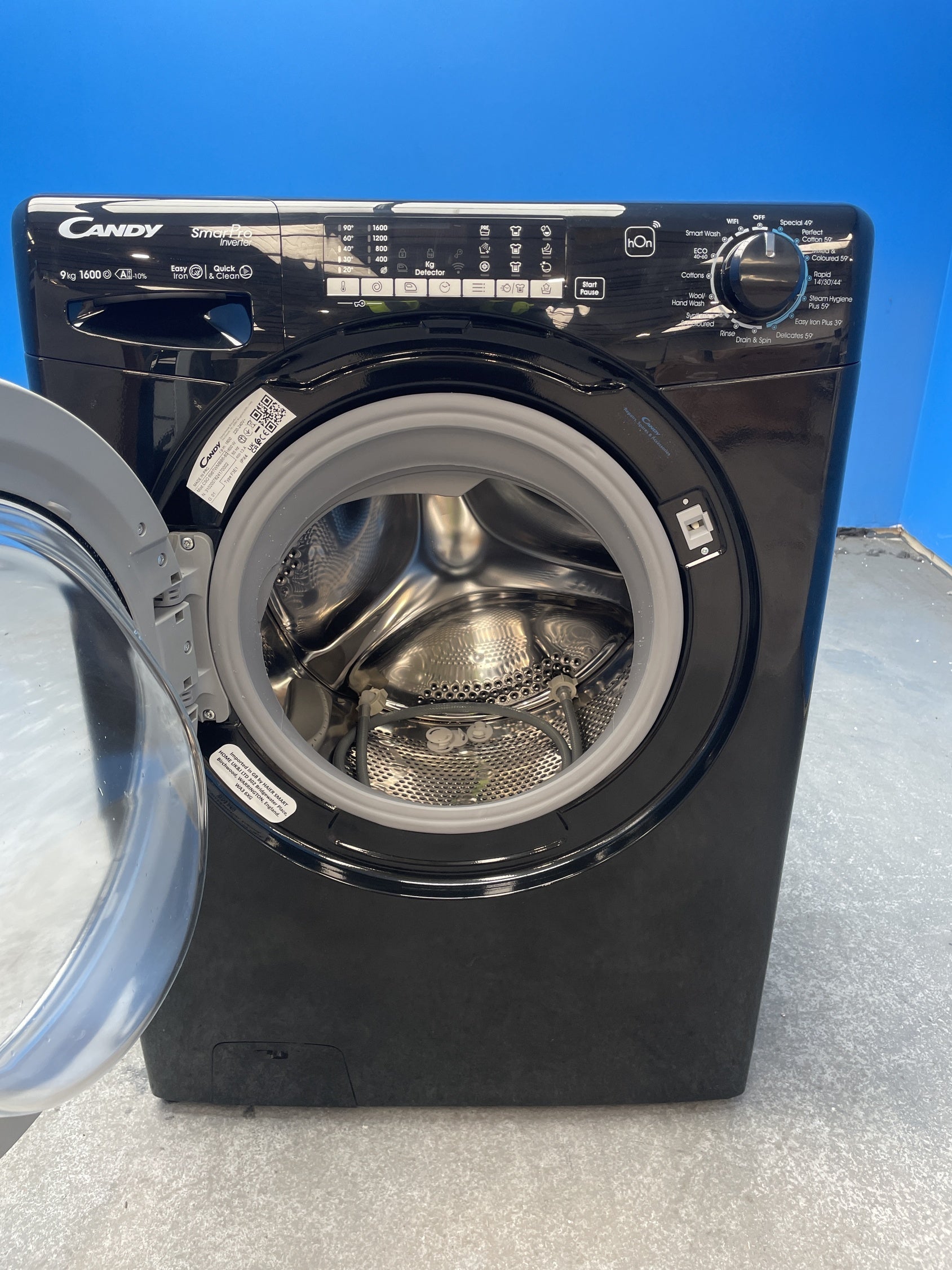 #GRC-158-360 - Candy CSO6 96TWMBB6 Smart Pro 9kg 1600rpm Washing Machine
