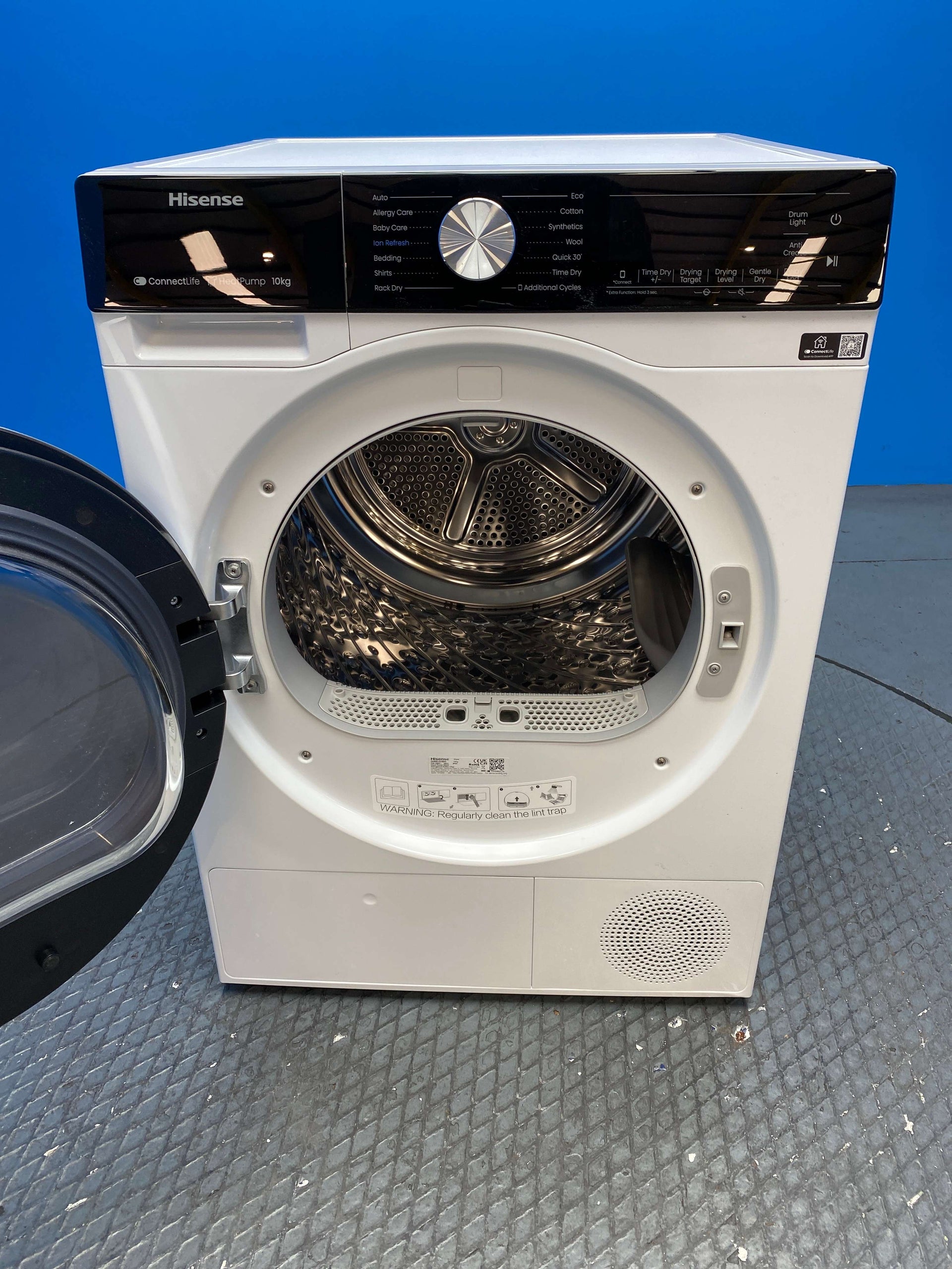 Hisense DH5S102BW 10kg Heat Pump Tumble Dryer