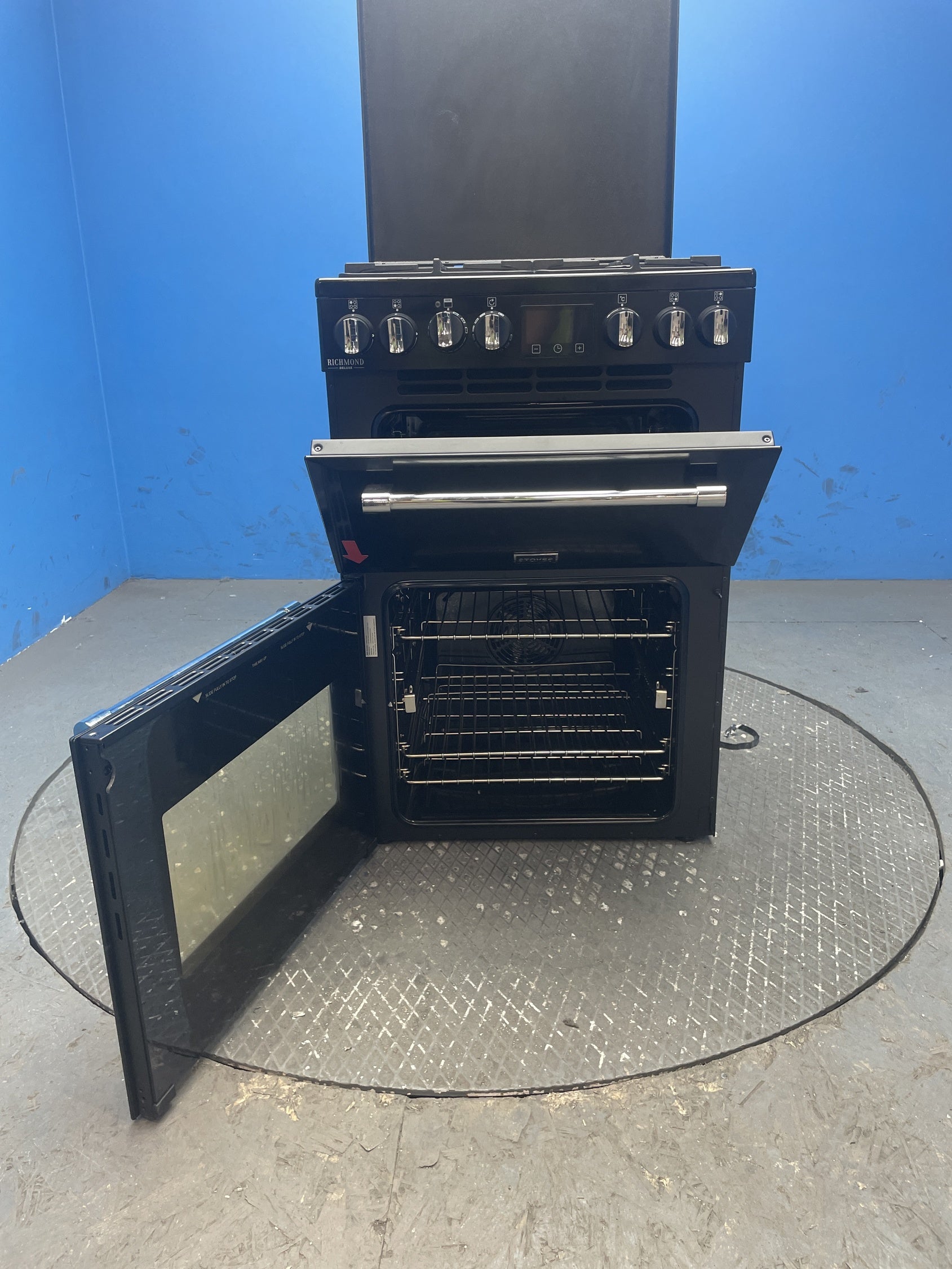 #GRC-159-447 - Stoves 60DF Richmond Deluxe 60cm Dual Fuel Cooker