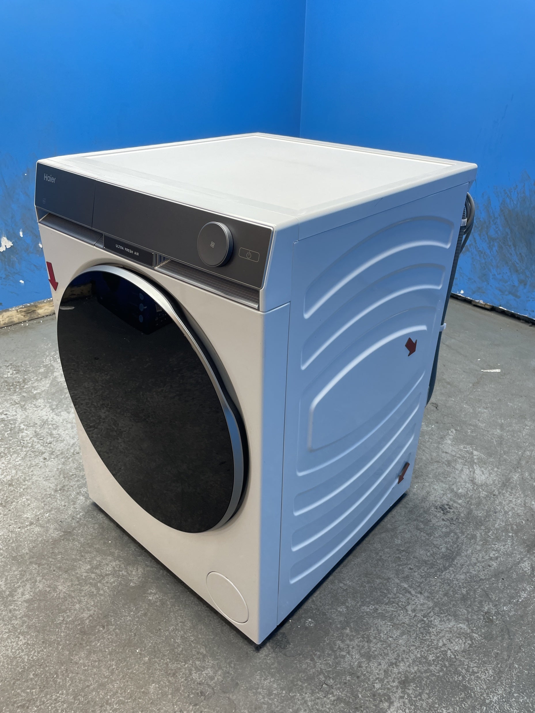 #GRC-163-862 - Haier 12kg 1400rpm Washing Machine – Direct Motion Motor, White