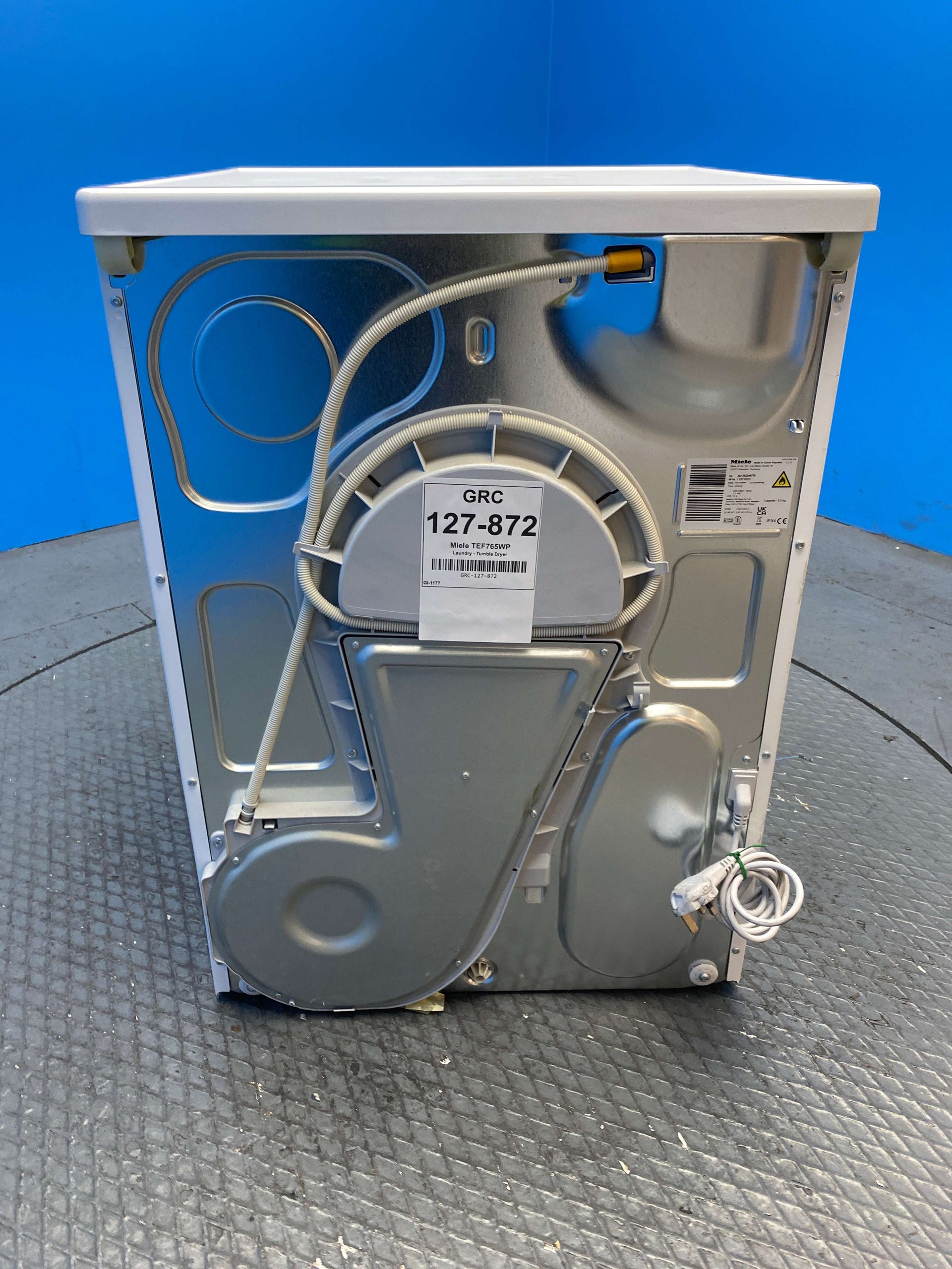 Miele TEF765WP 8kg Heat Pump Tumble Dryer