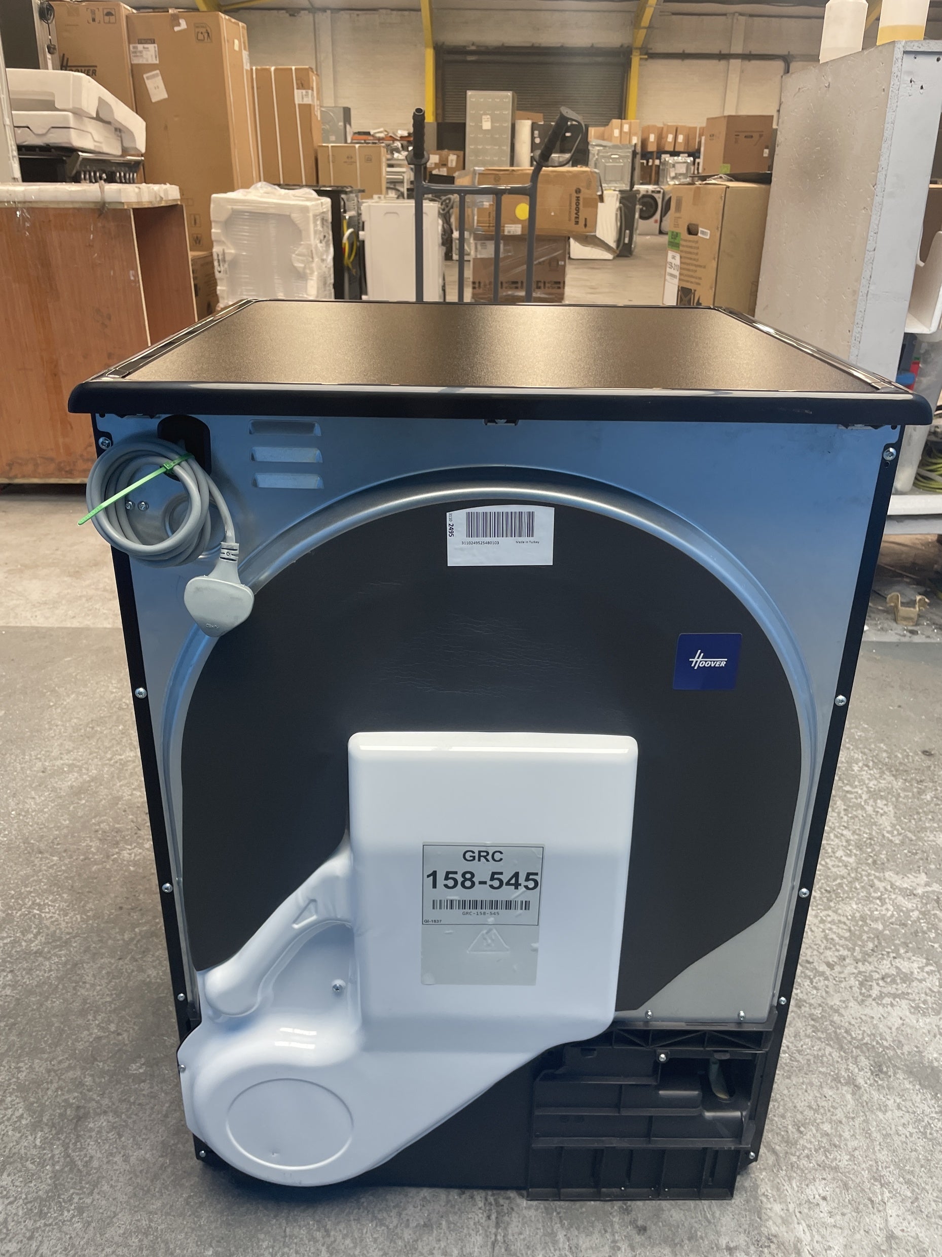 #GRC-158-545 - Hoover H-DRY 100 HLE C8LGB 8kg Condenser Tumble Dryer
