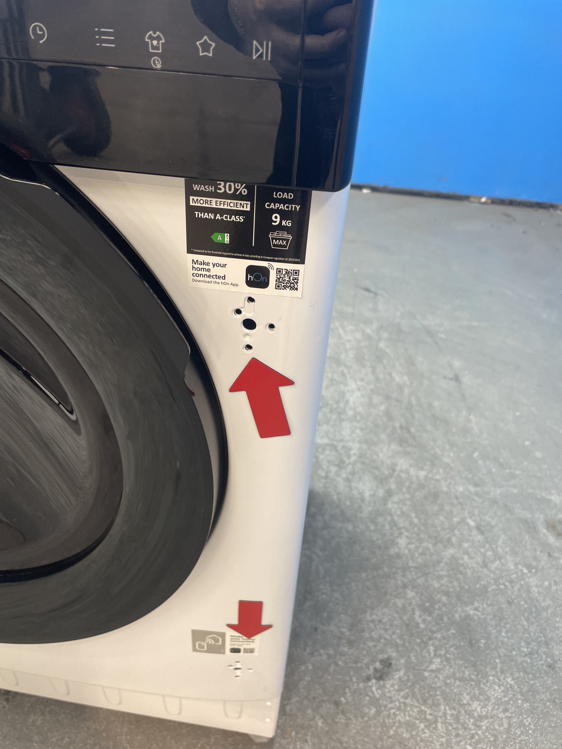#GRC-157-270 - Haier BHA6S69M6DB9J80 Series 6 Integrated 9kg 1600rpm Washing Machine