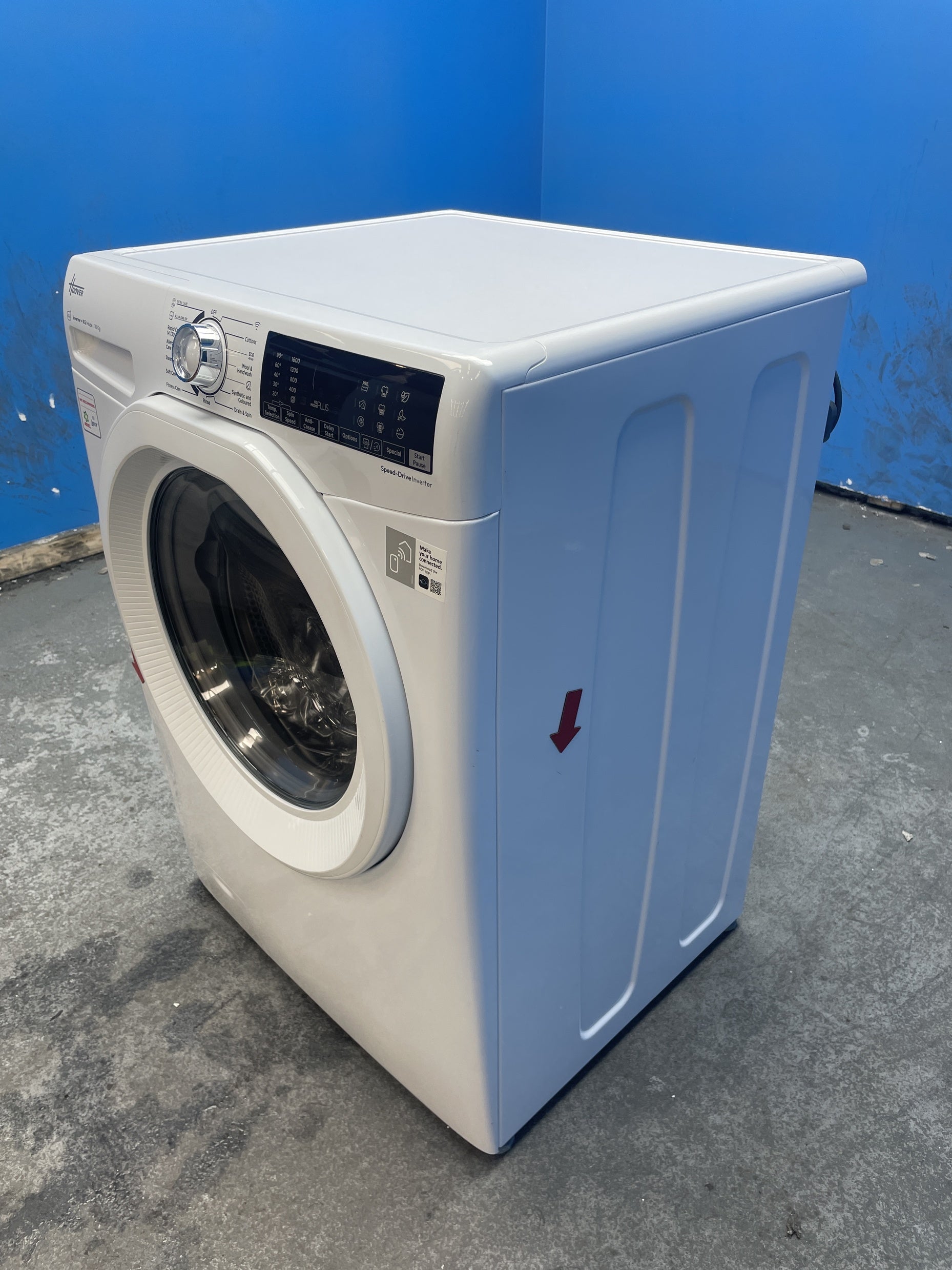 #GRC-159-563 - Hoover H-WASH 350 H3WPS6106TAM6-80 10kg 1600rpm Washing Machine